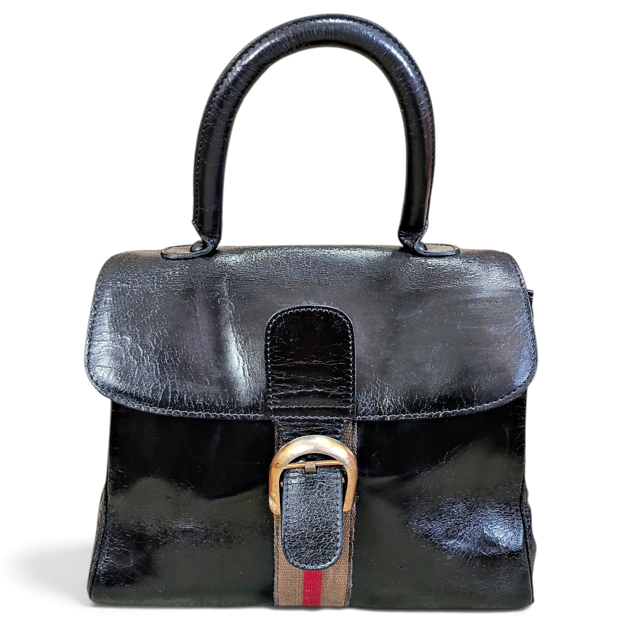 Brillant leather handbag