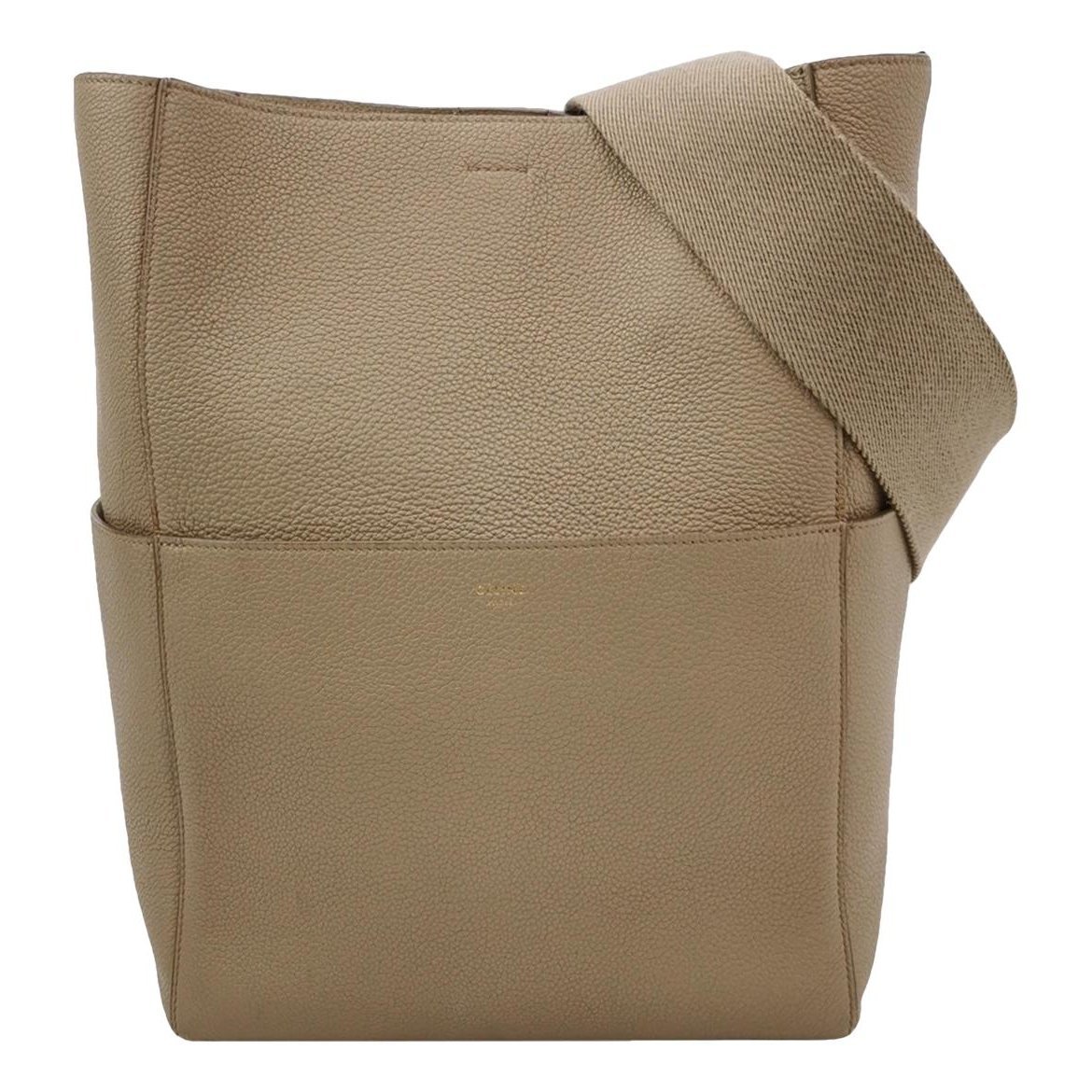 Seau Sangle leather handbag