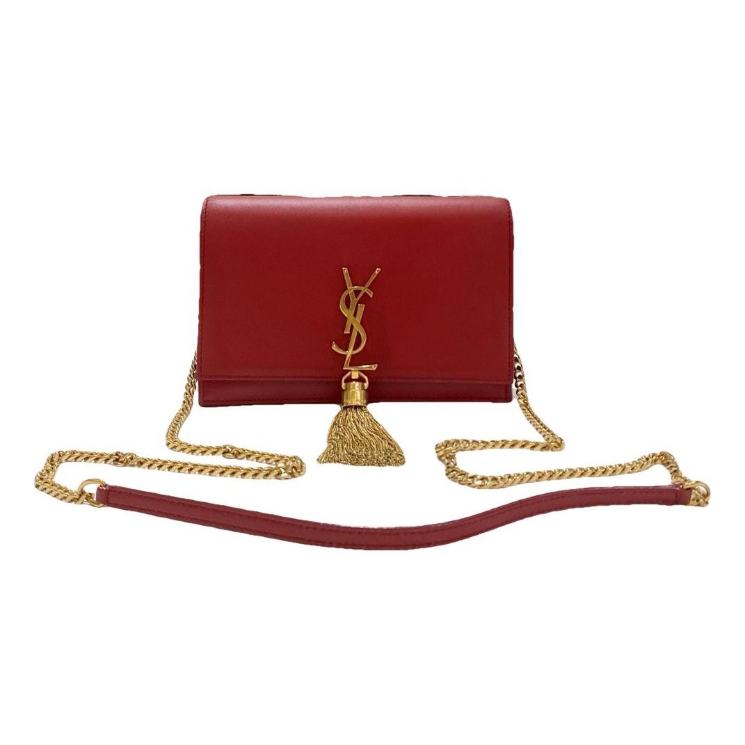 Pompom Kate leather handbag