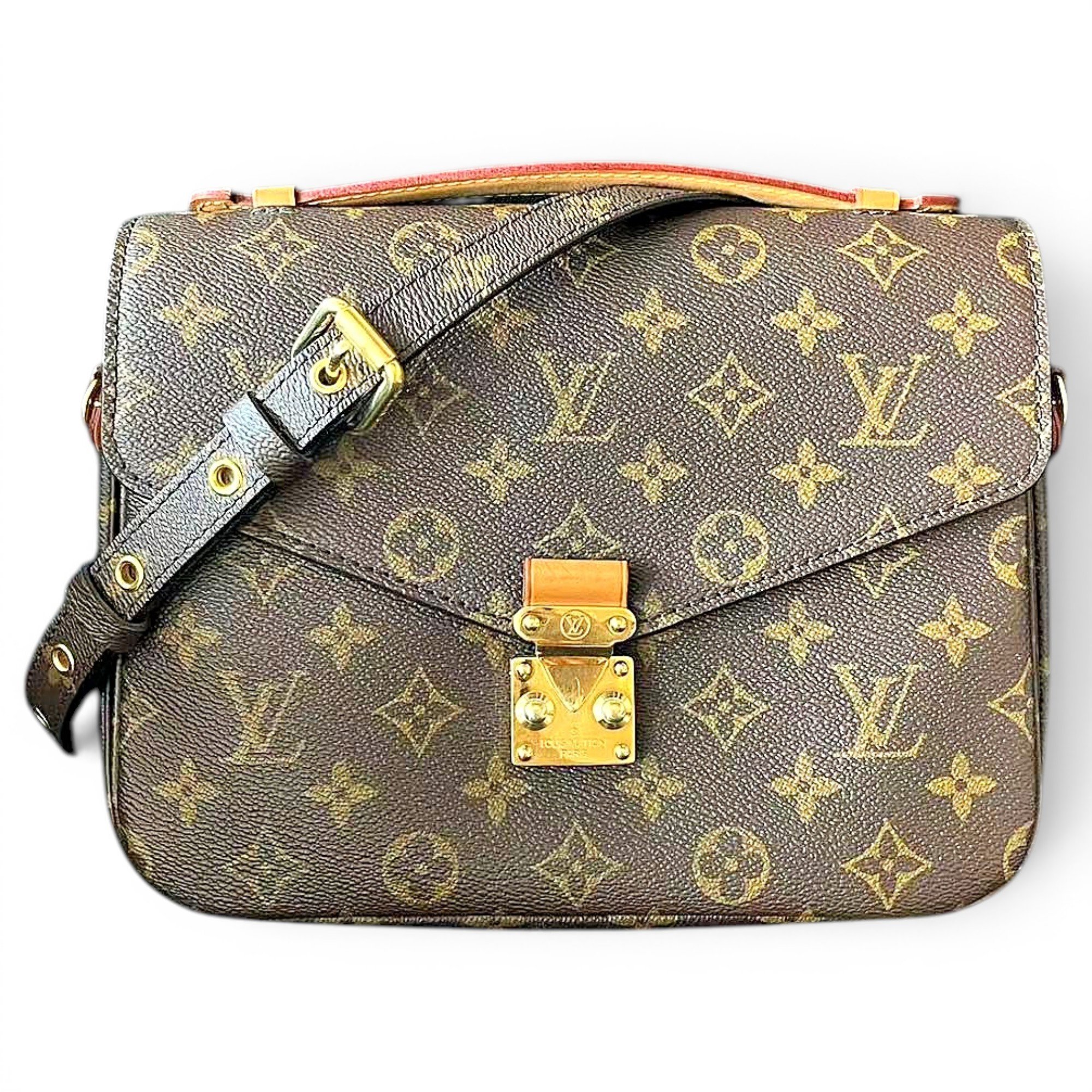 Metis leather handbag