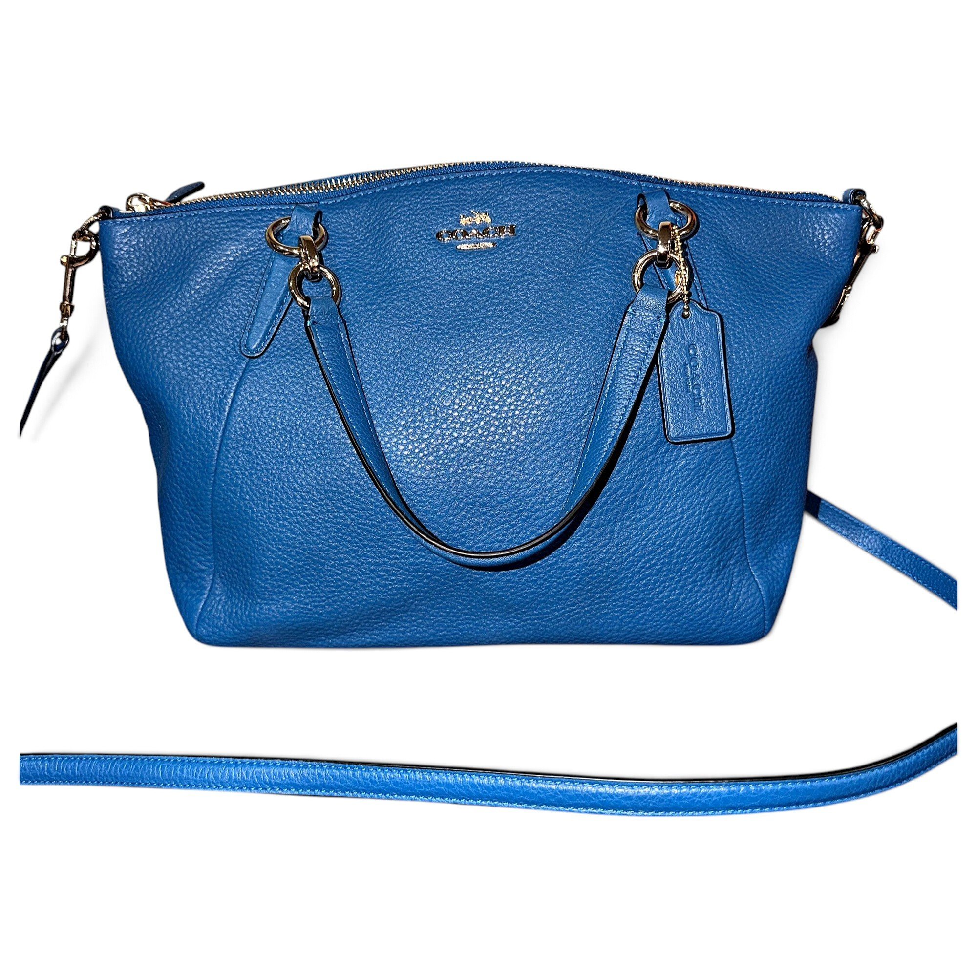 Leather satchel