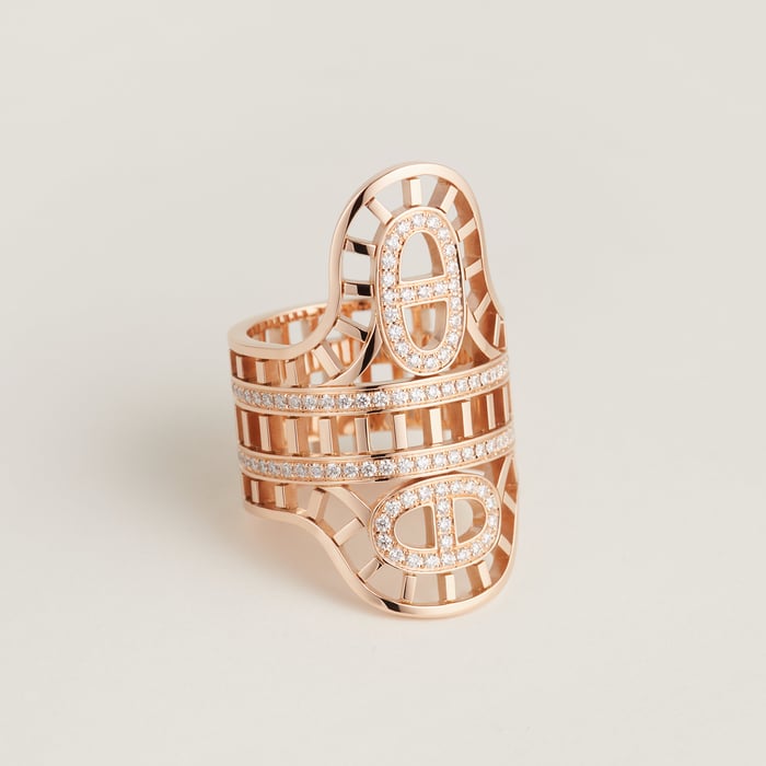 Sans Coloris Chaine d'Ancre Divine Ring, Very Large Model
