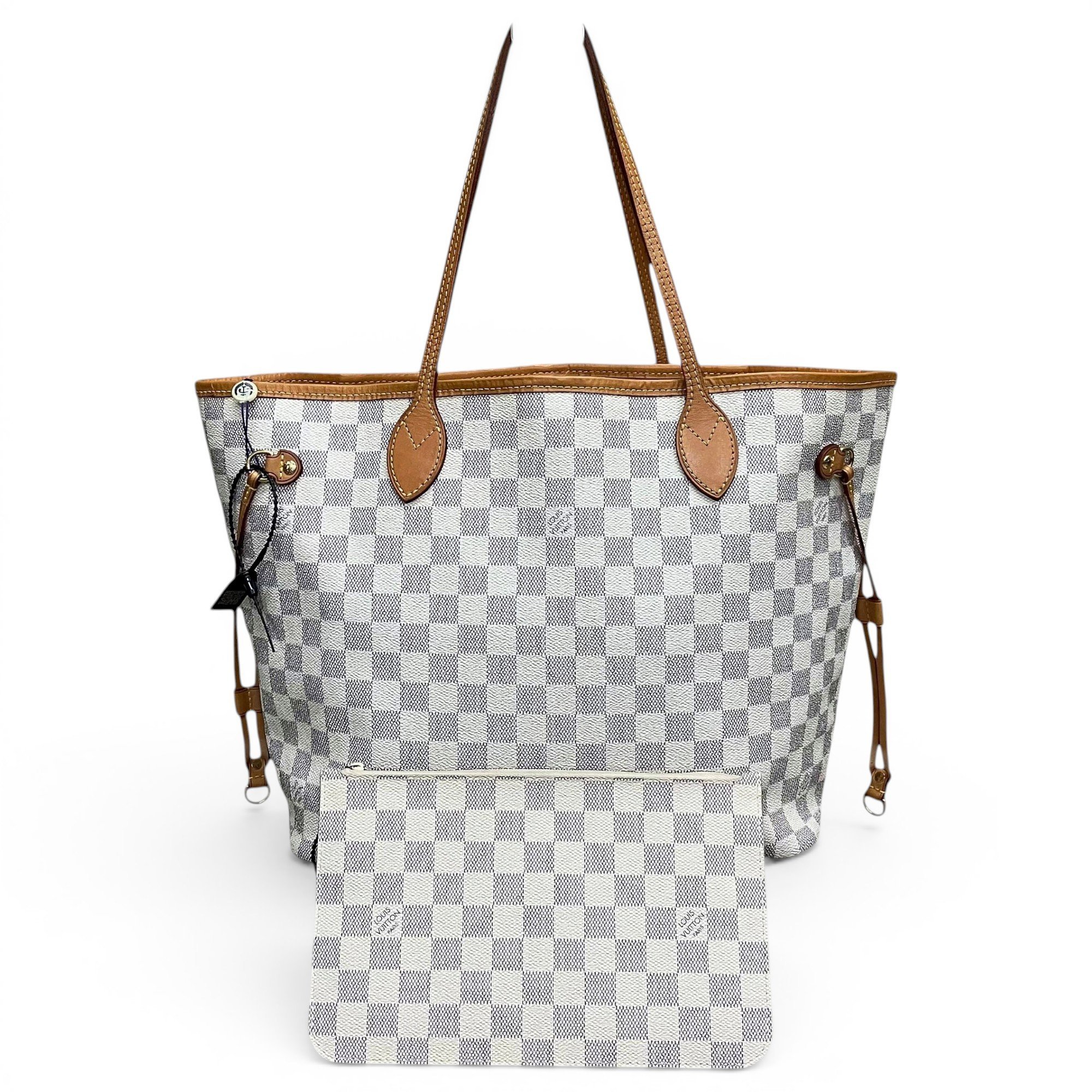Louis Vuitton Neverfull leather tote