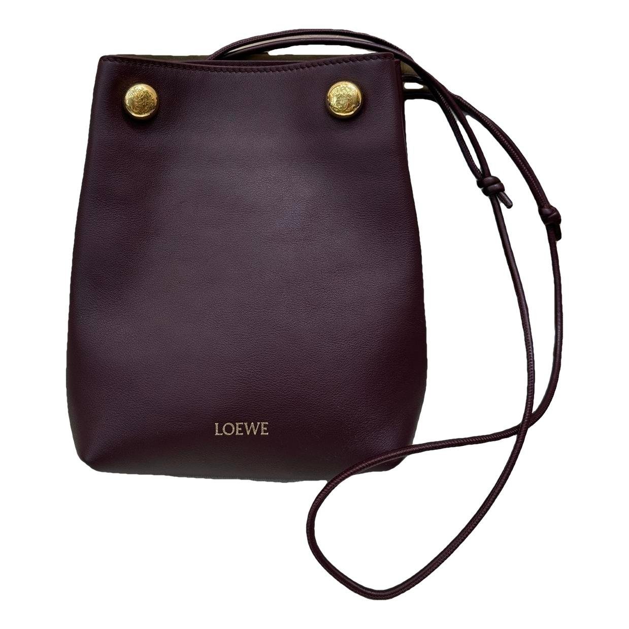 Loewe Pebble leather handbag
