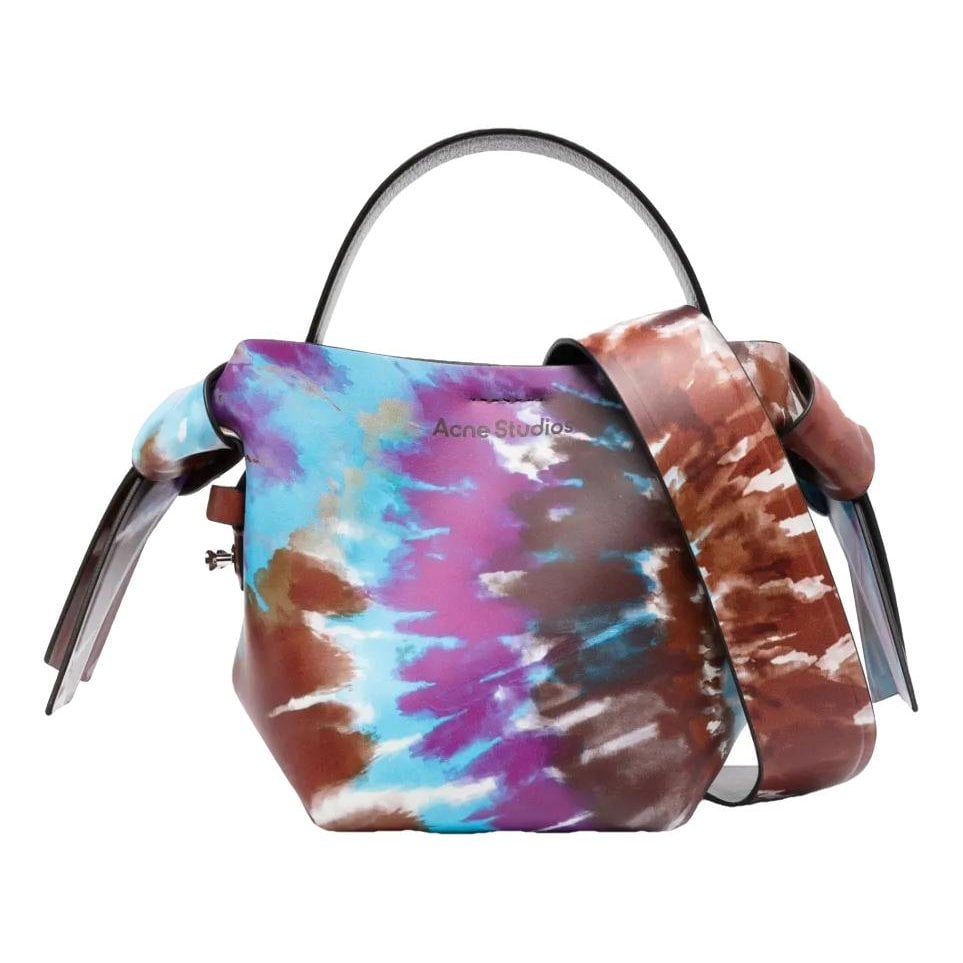 Musubi leather crossbody bag