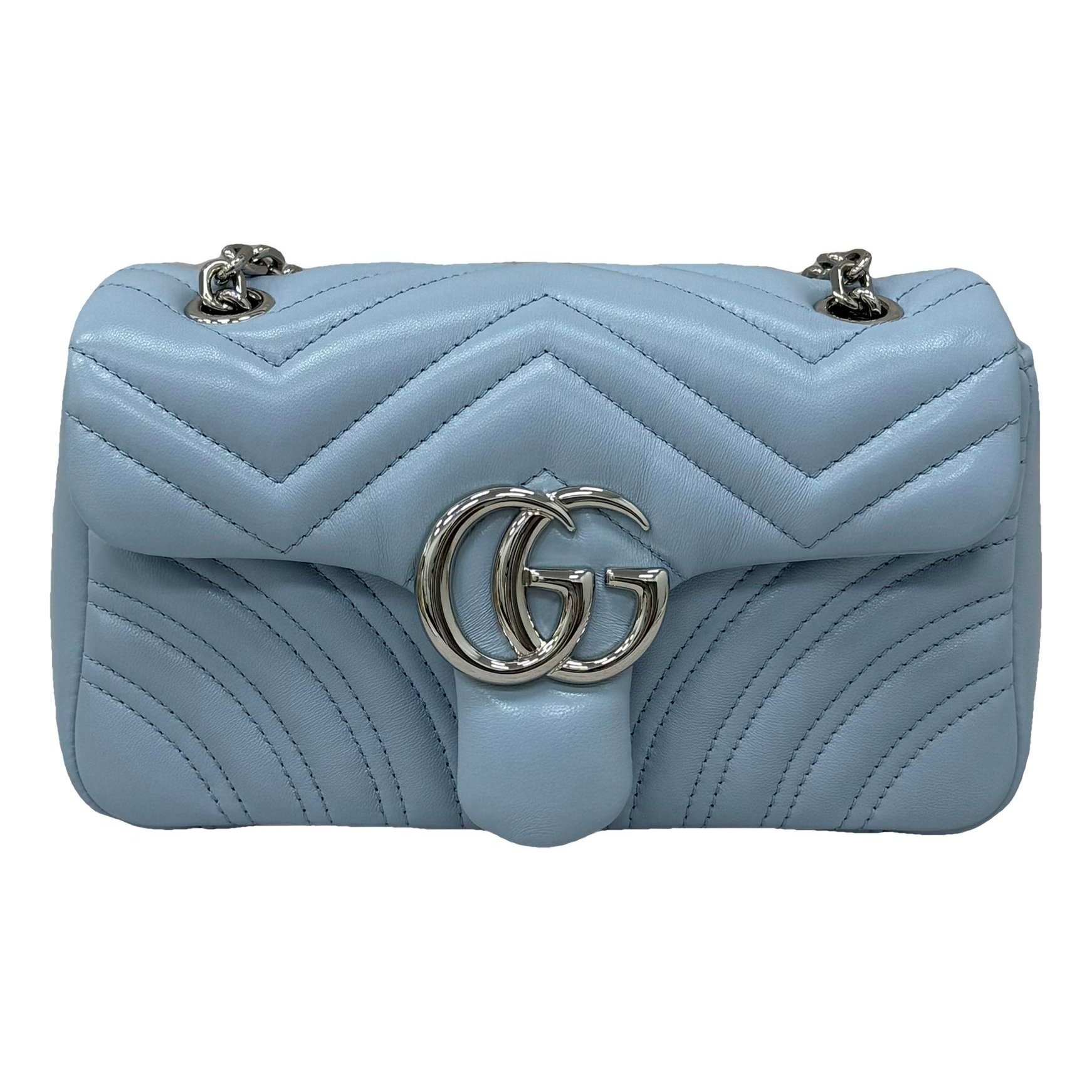 GG Marmont Flap leather handbag