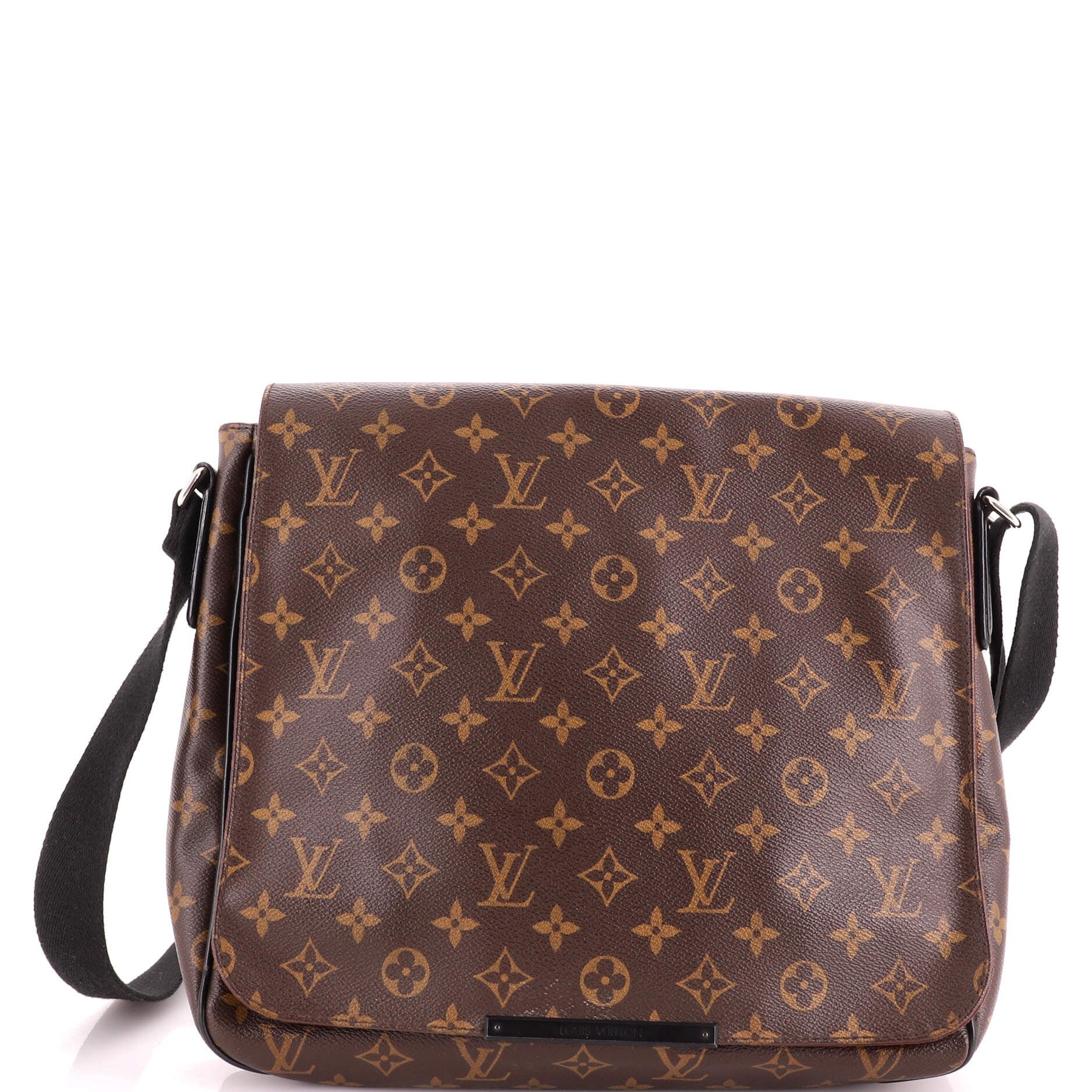 District Messenger Bag Macassar Monogram Canvas MM