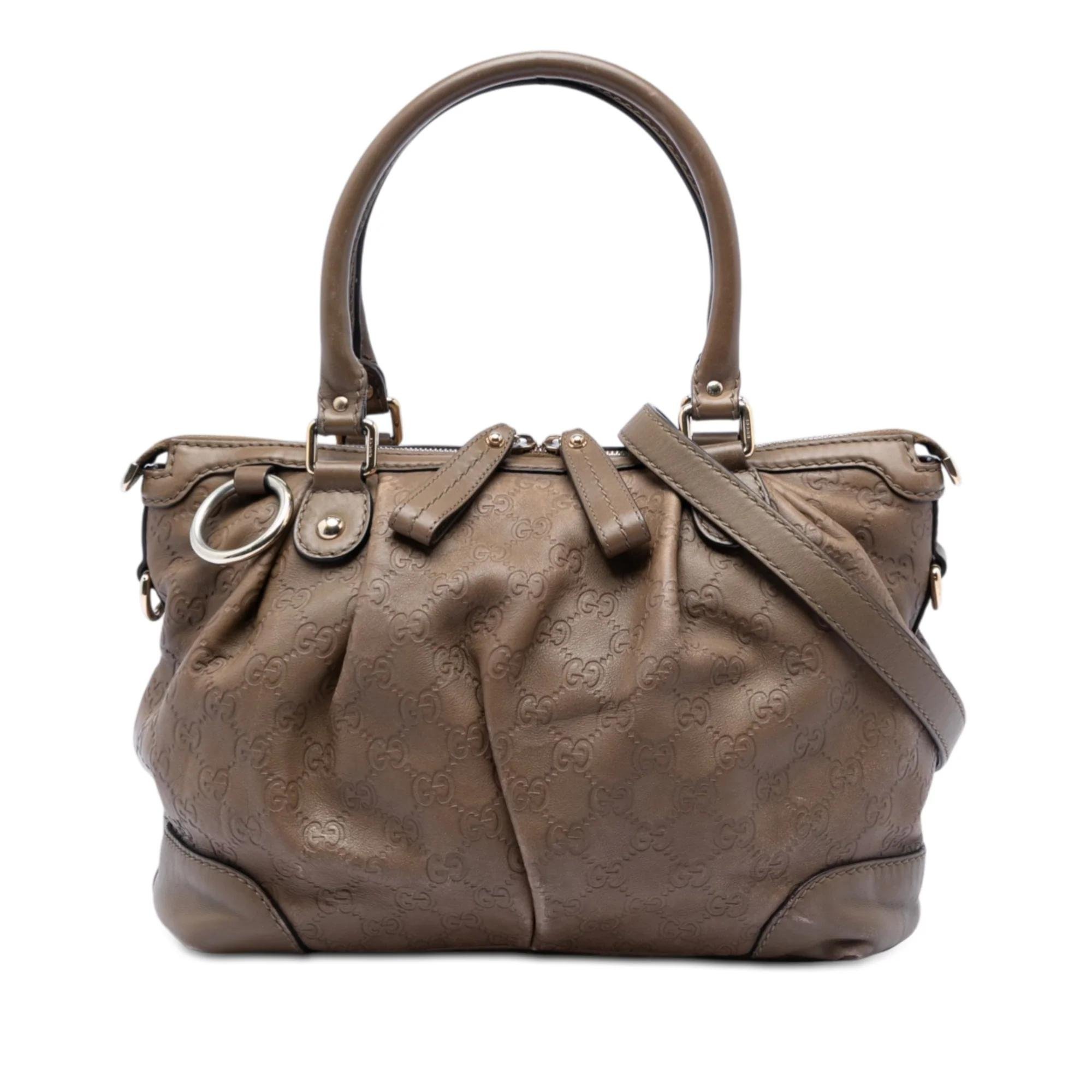 Sukey leather satchel