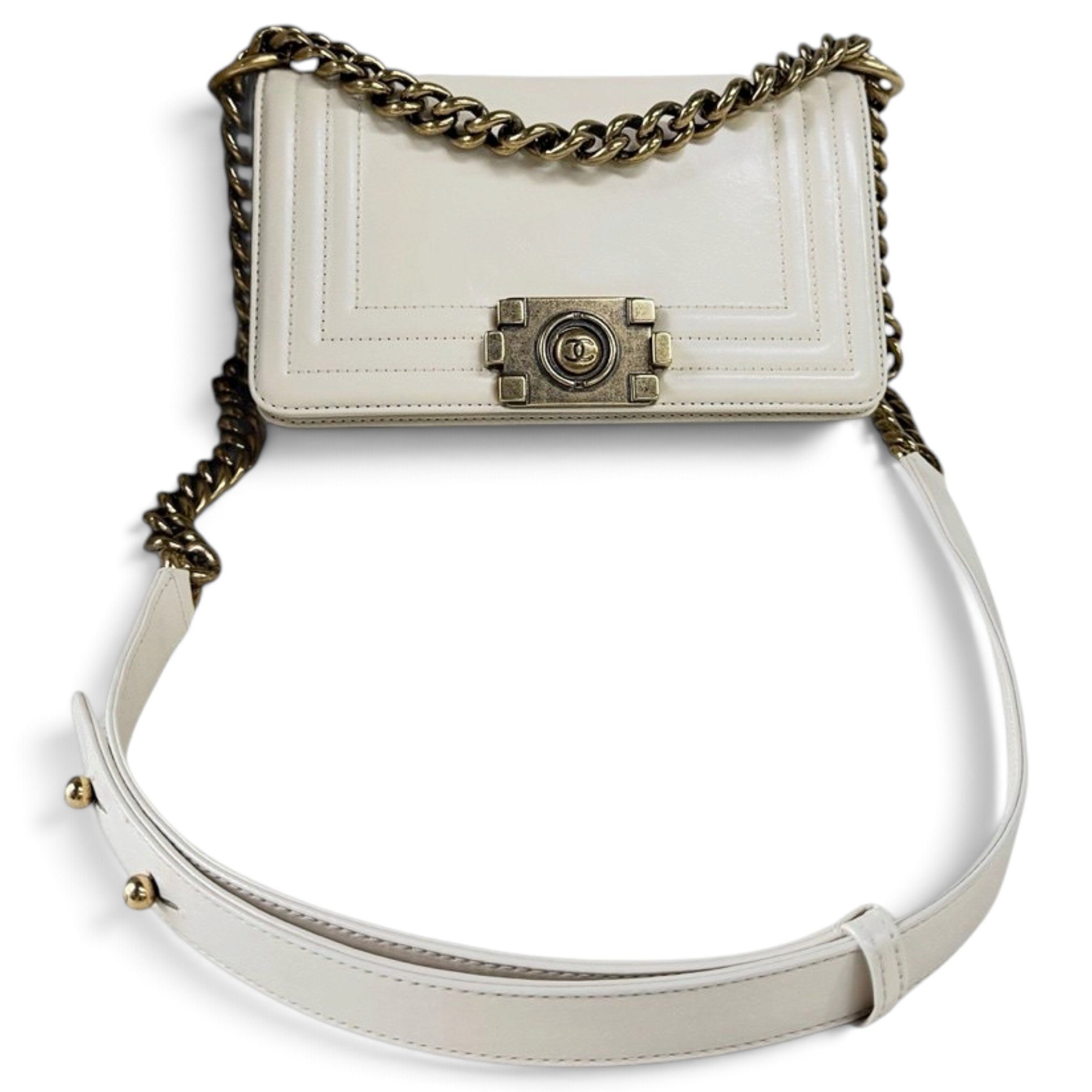 Boy leather handbag