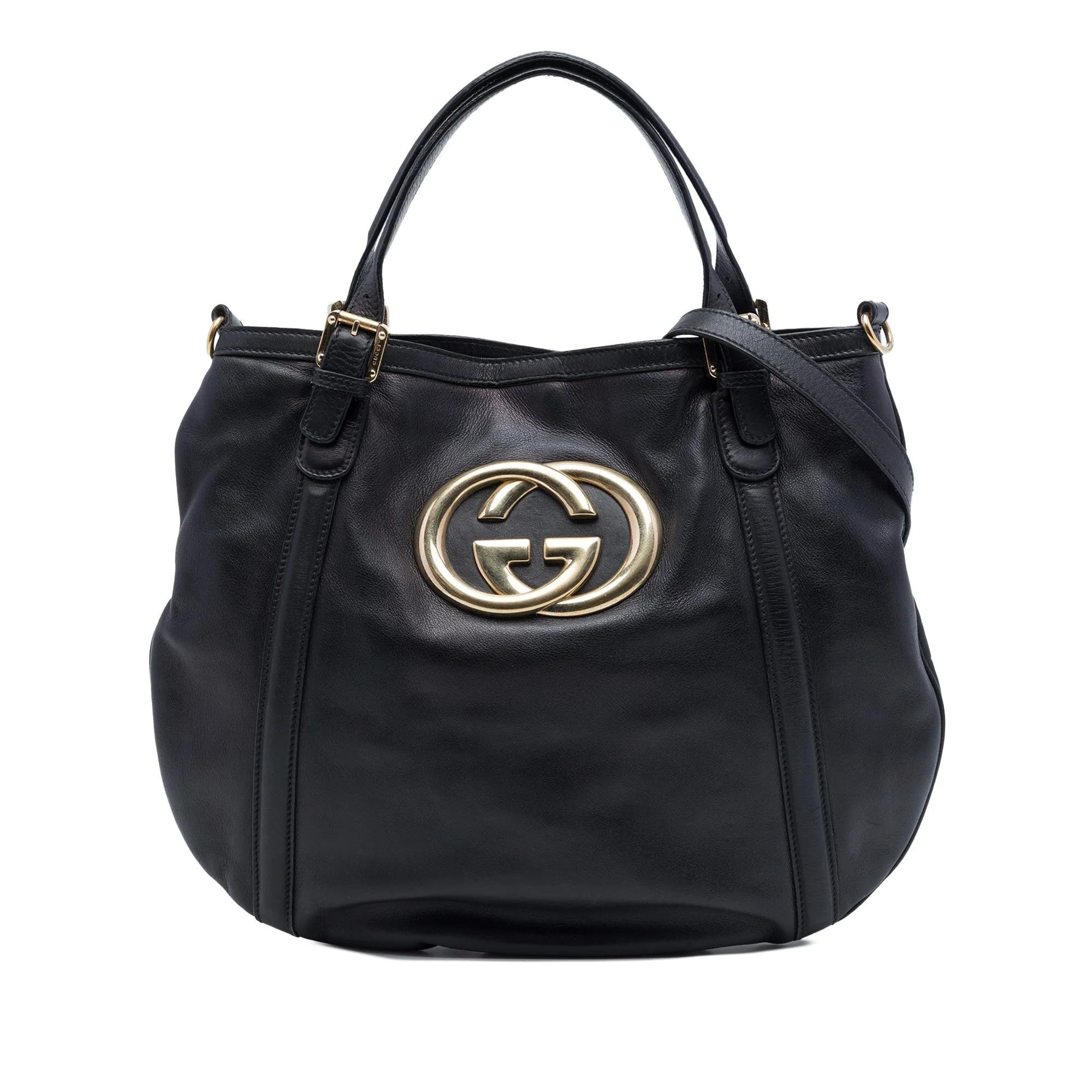 Britt pony-style calfskin handbag
