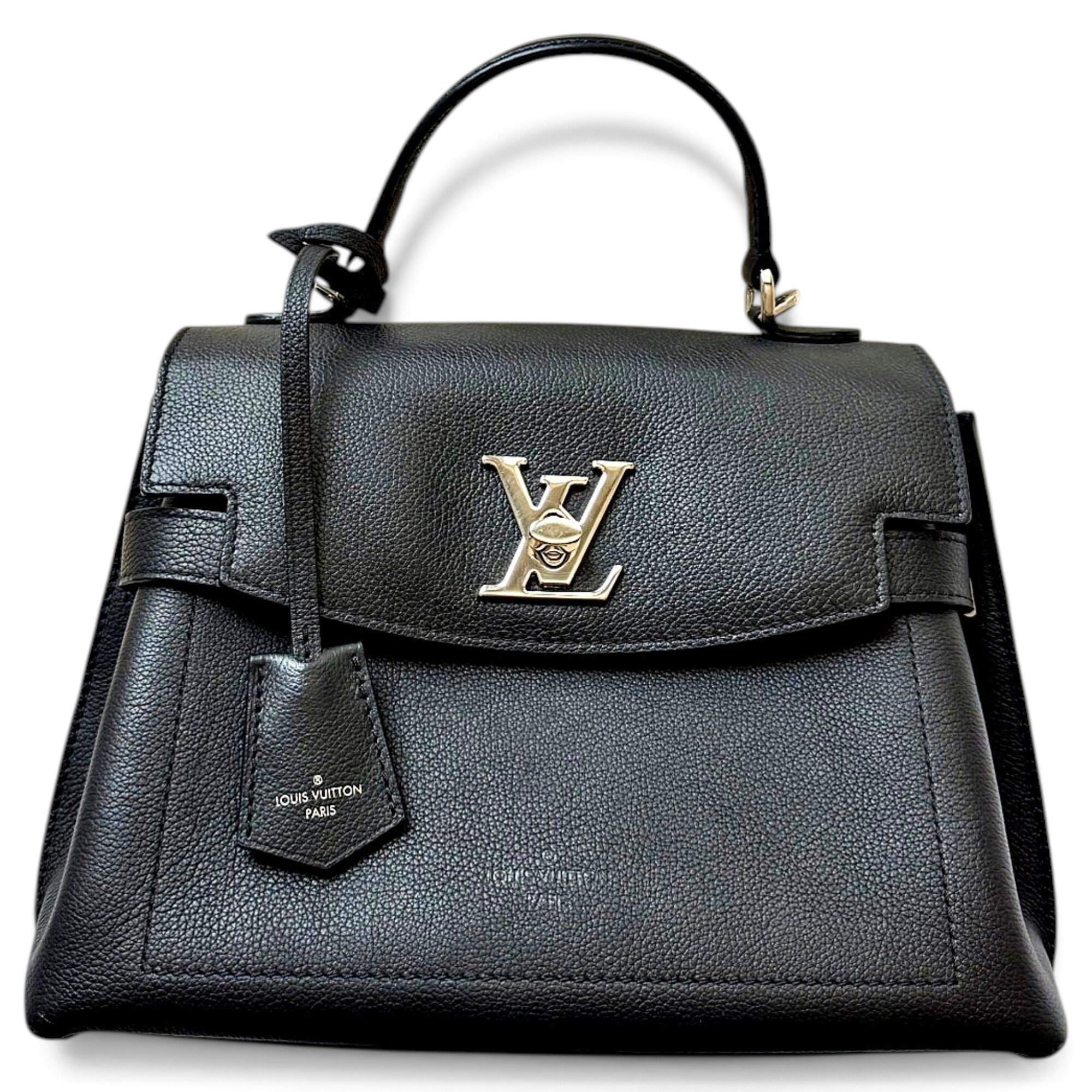 Lockme leather handbag