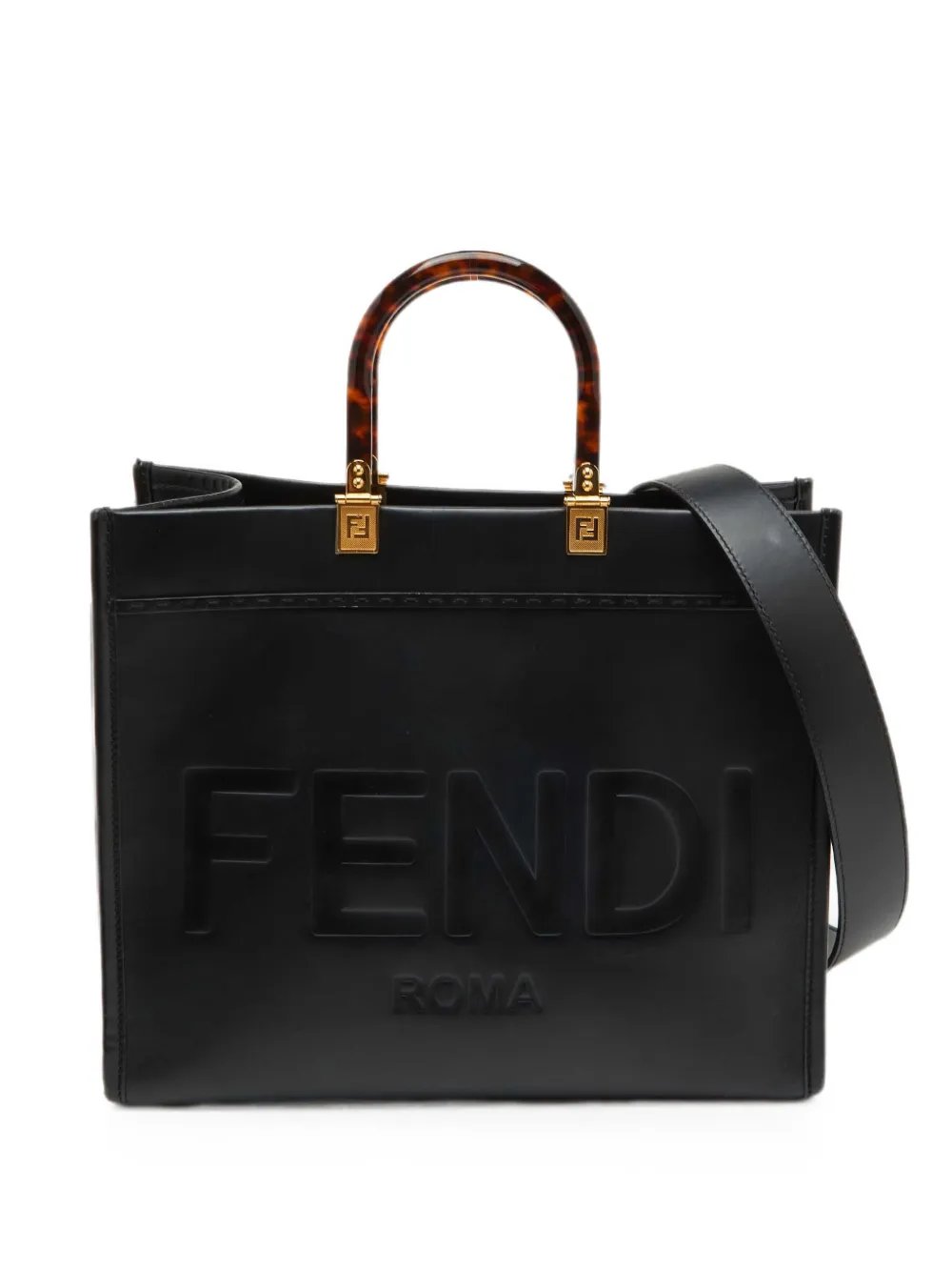 2021 medium Sunshine leather tote bag