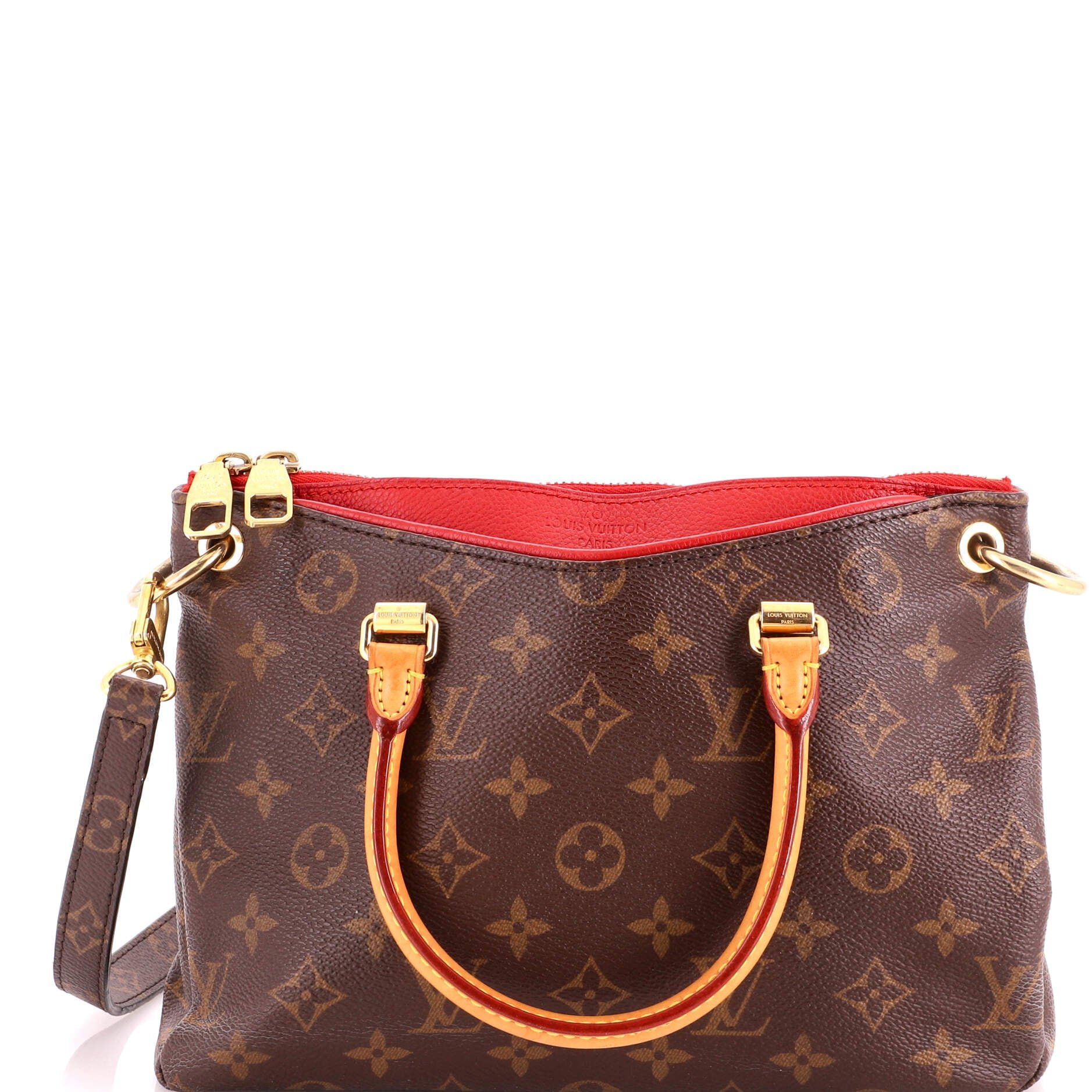 Pallas Tote Monogram Canvas with Leather BB