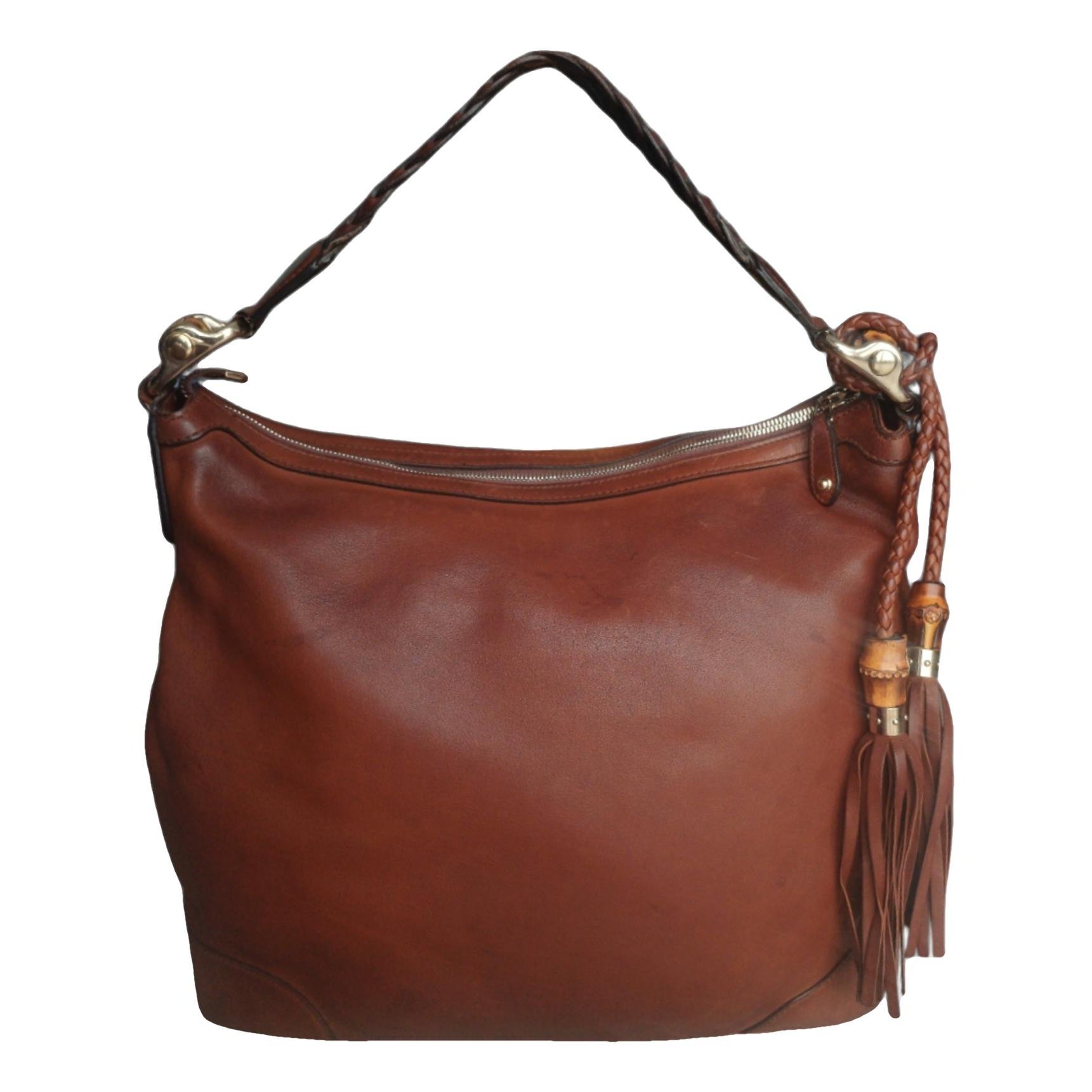Bella leather handbag
