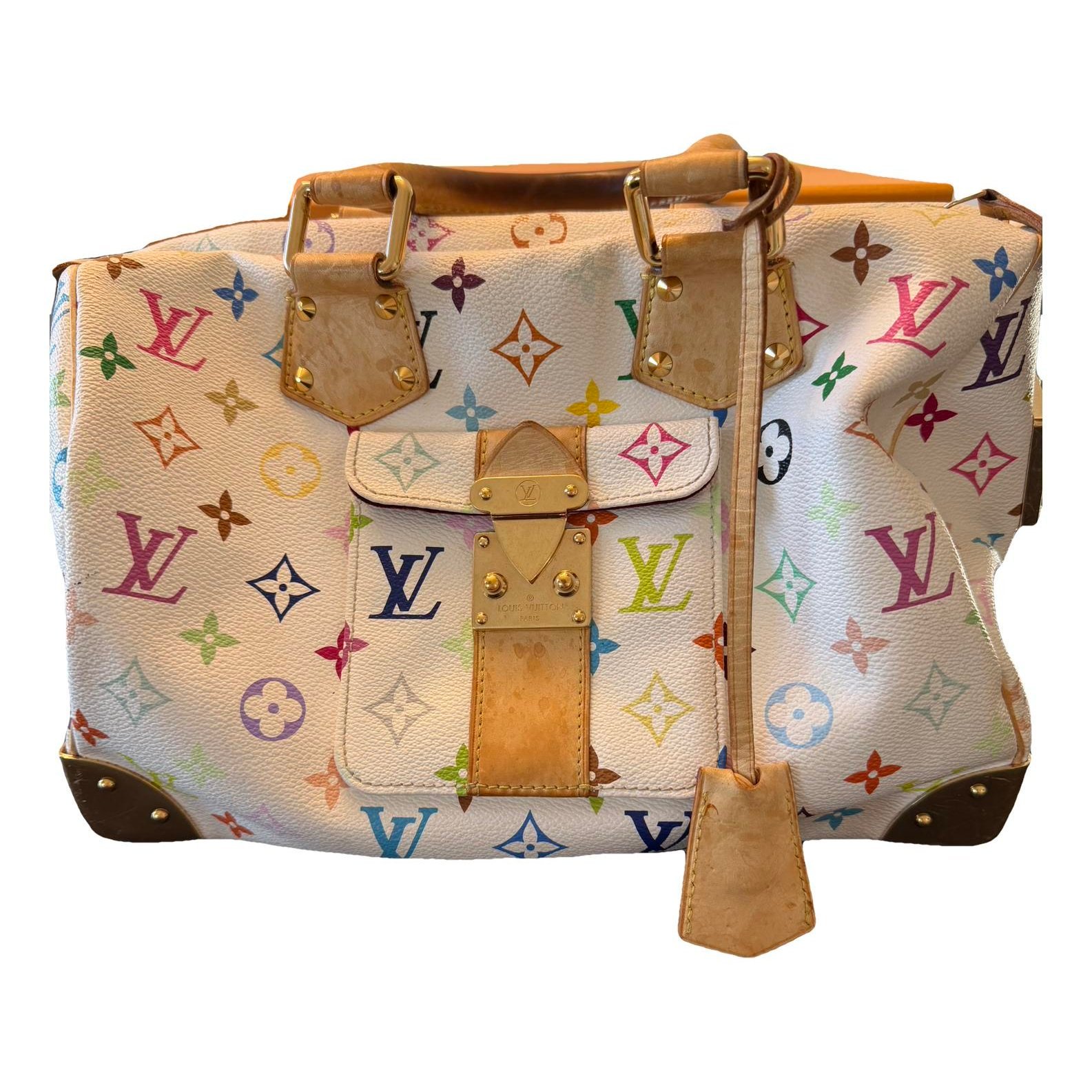 Speedy leather handbag