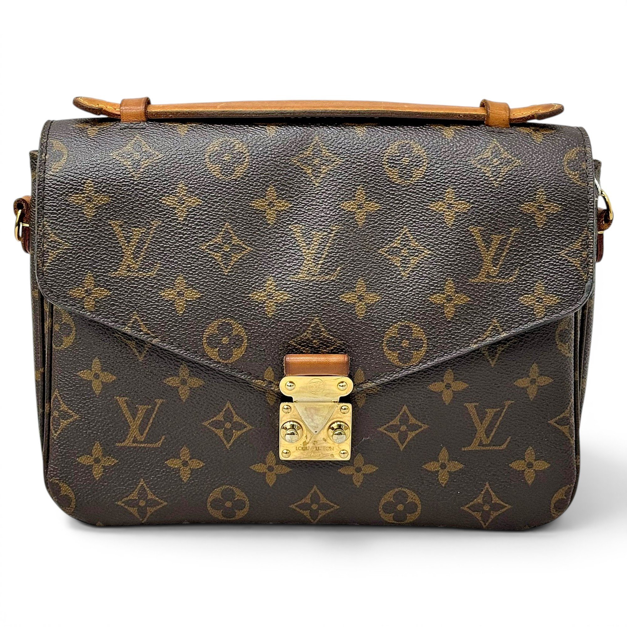 Metis leather handbag