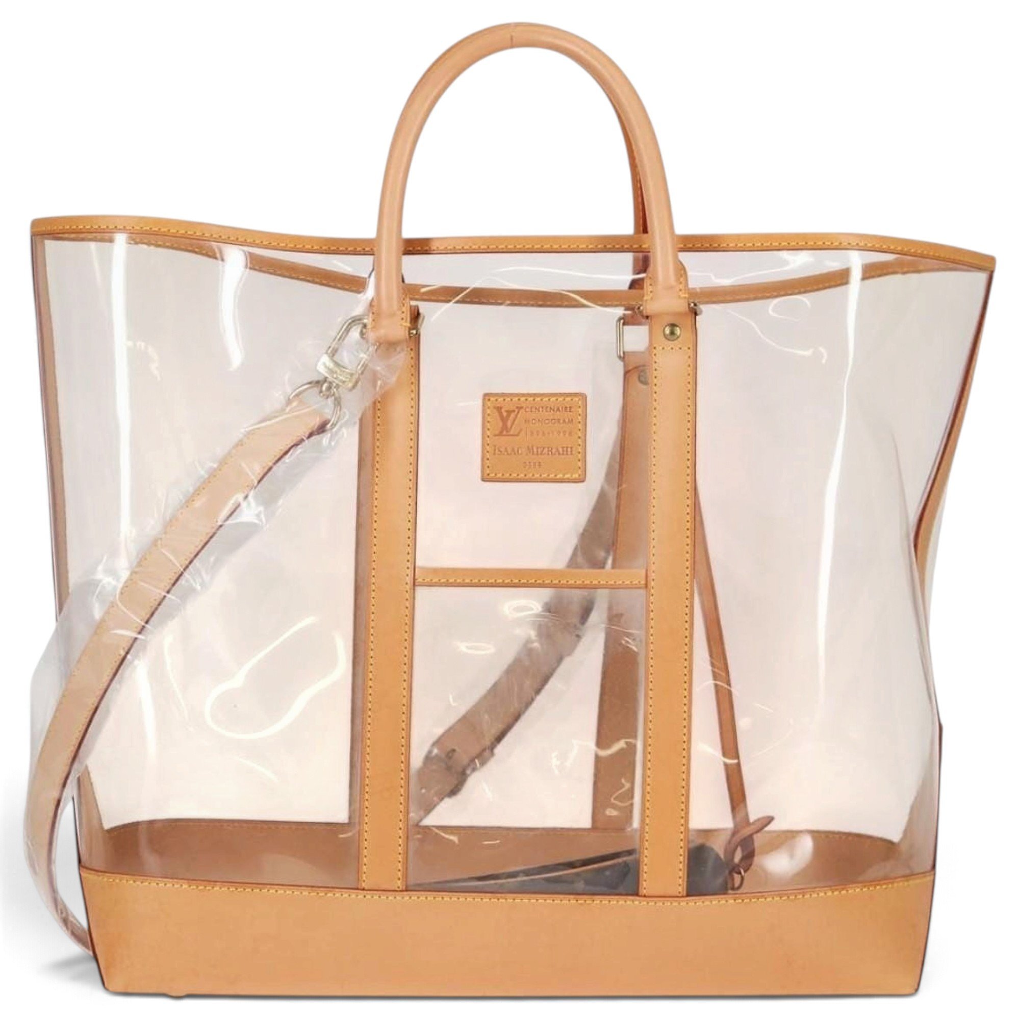 Leather tote