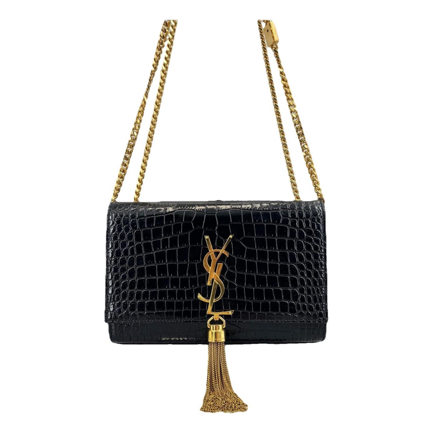 Pompom Kate leather handbag