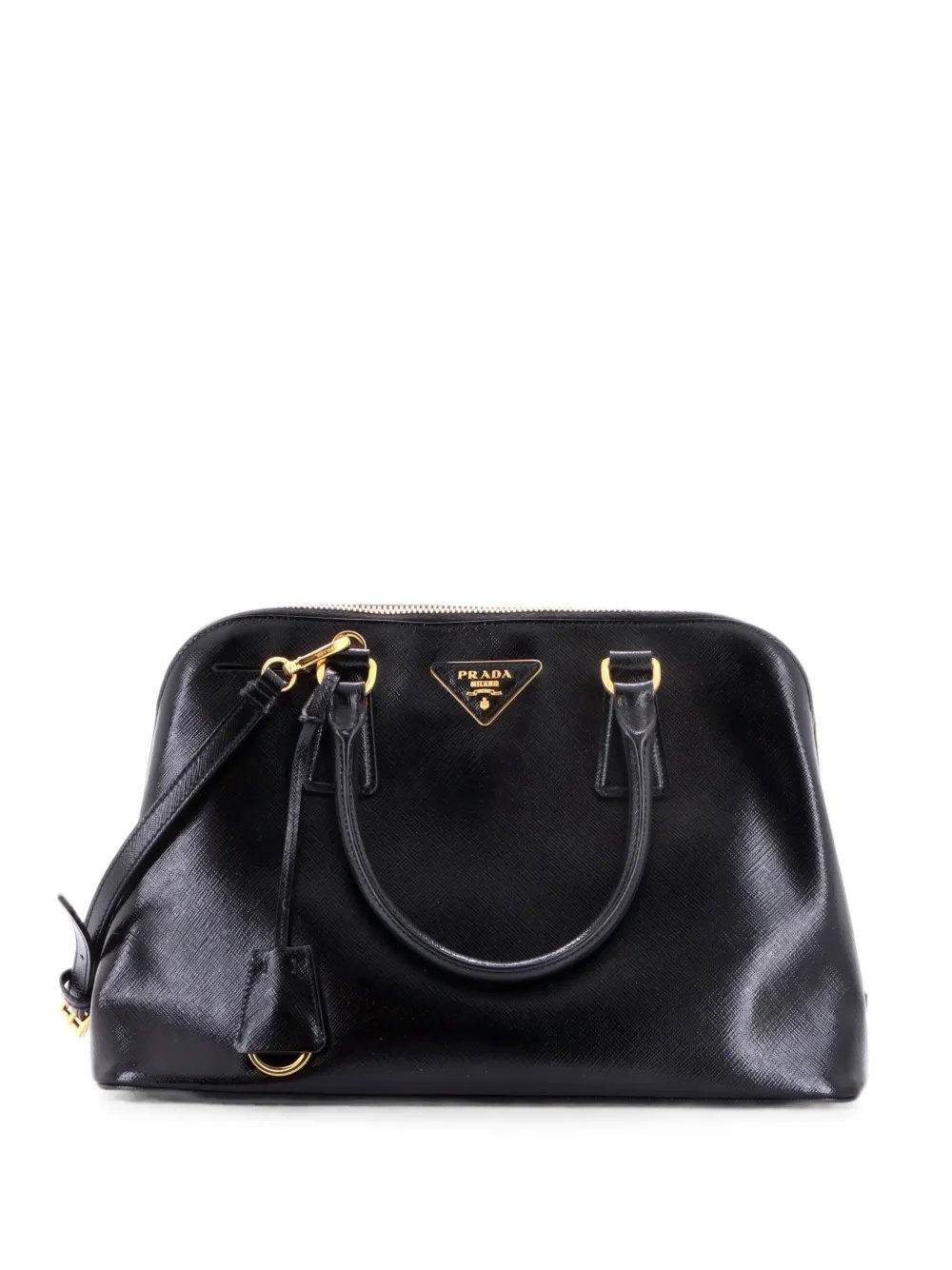 Promenade Bag Vernice Saffiano Leather Medium satchel