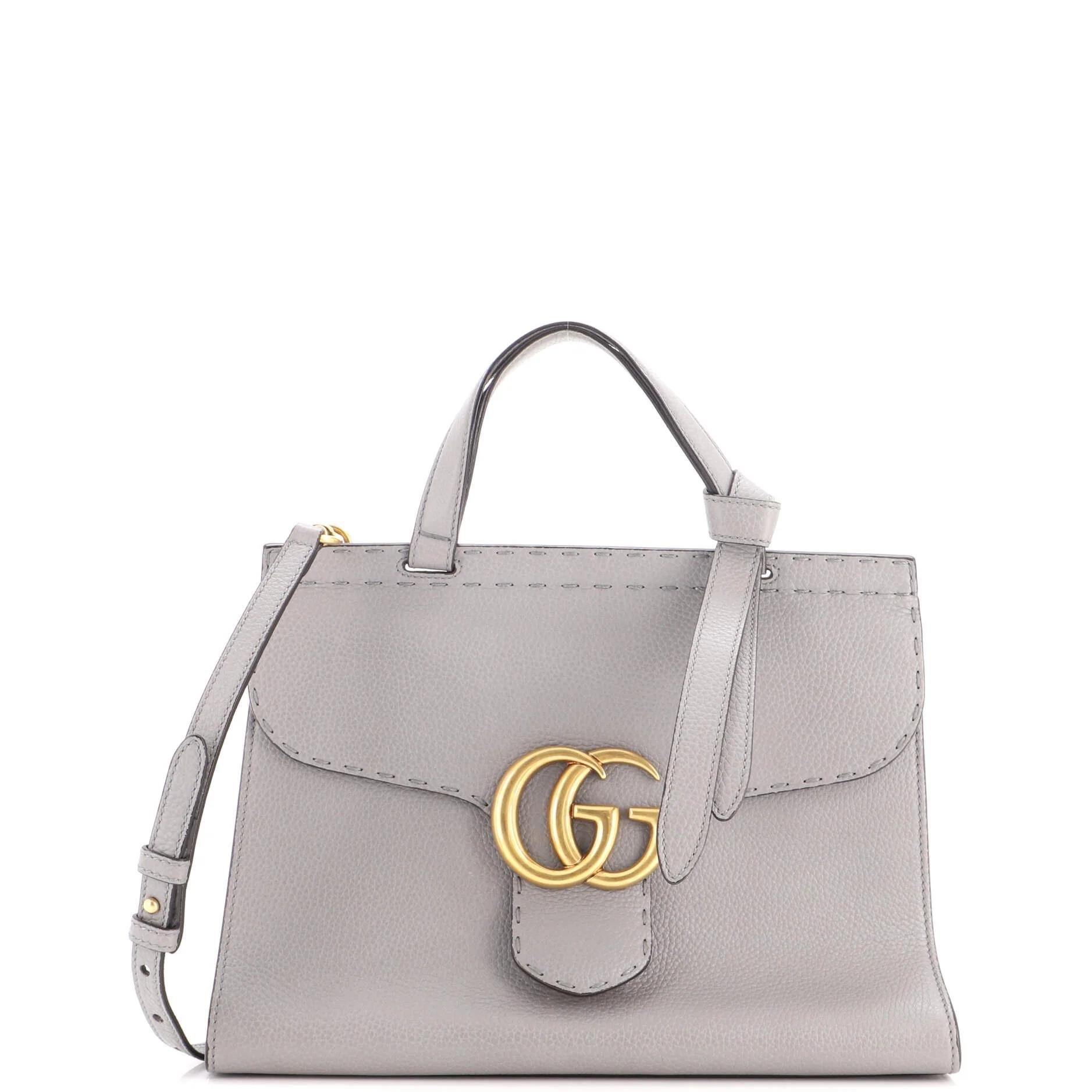 Leather handbag