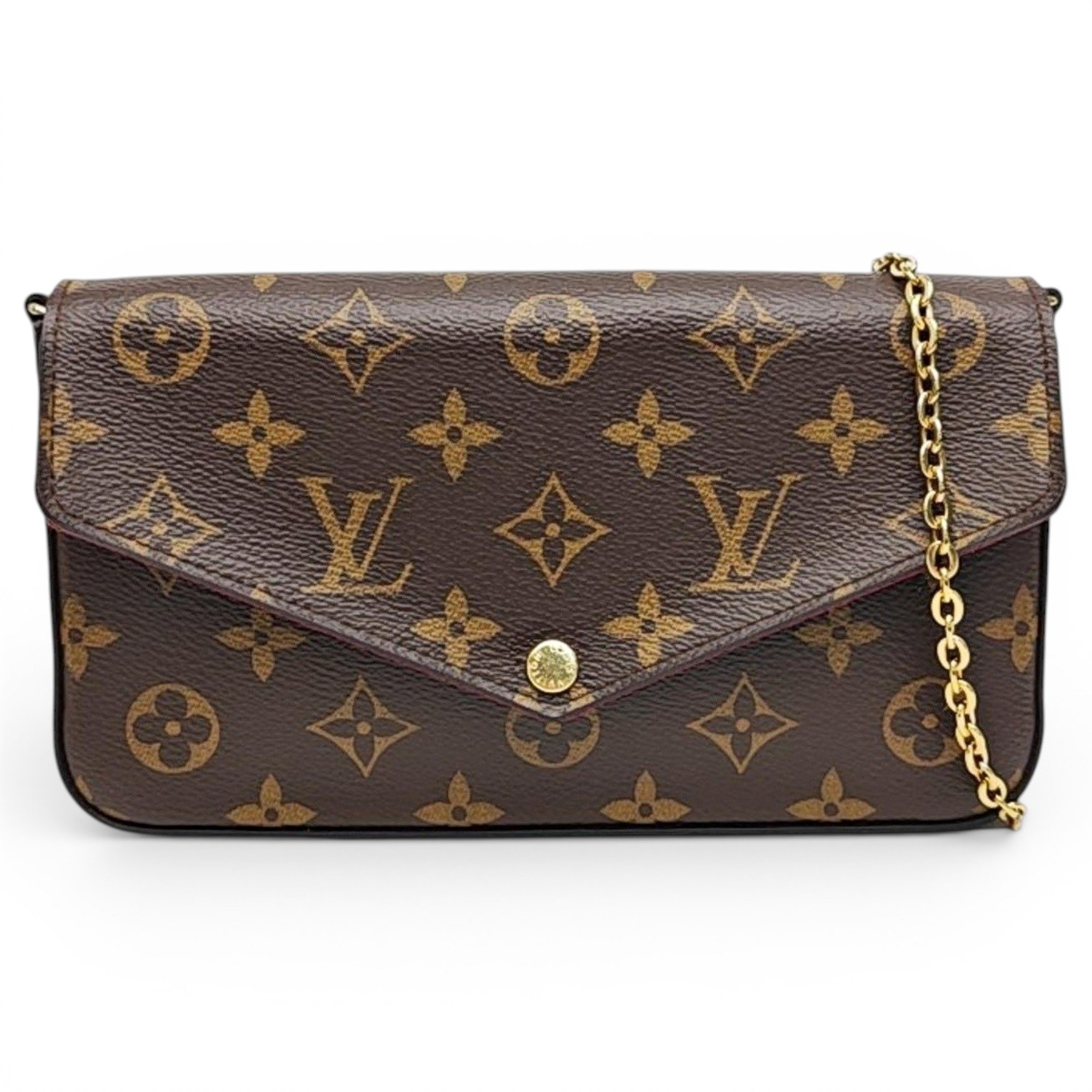 Louis Vuitton Félicie leather handbag