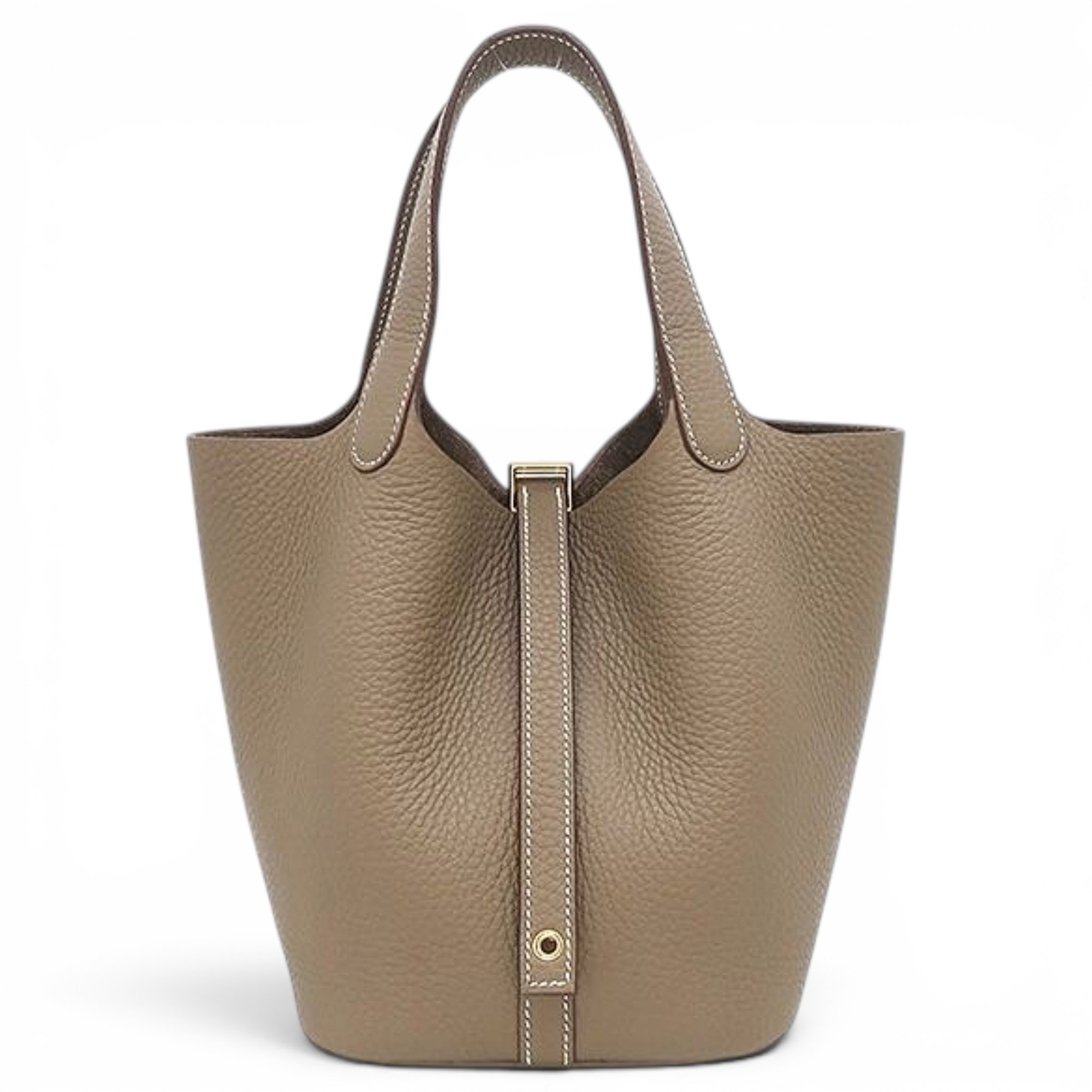 Picotin leather handbag