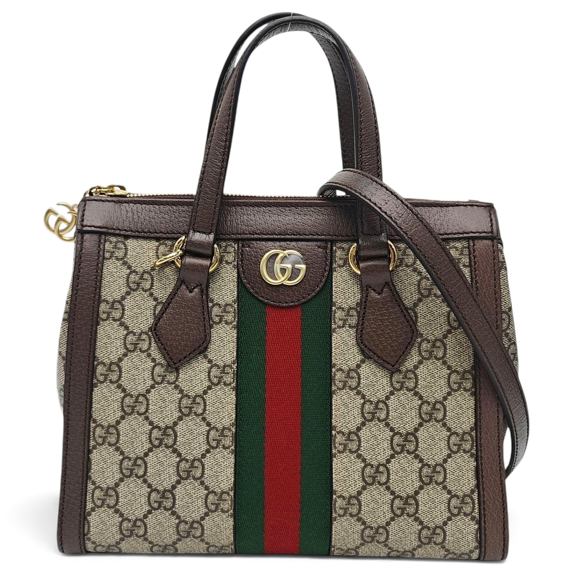 Ophidia leather handbag