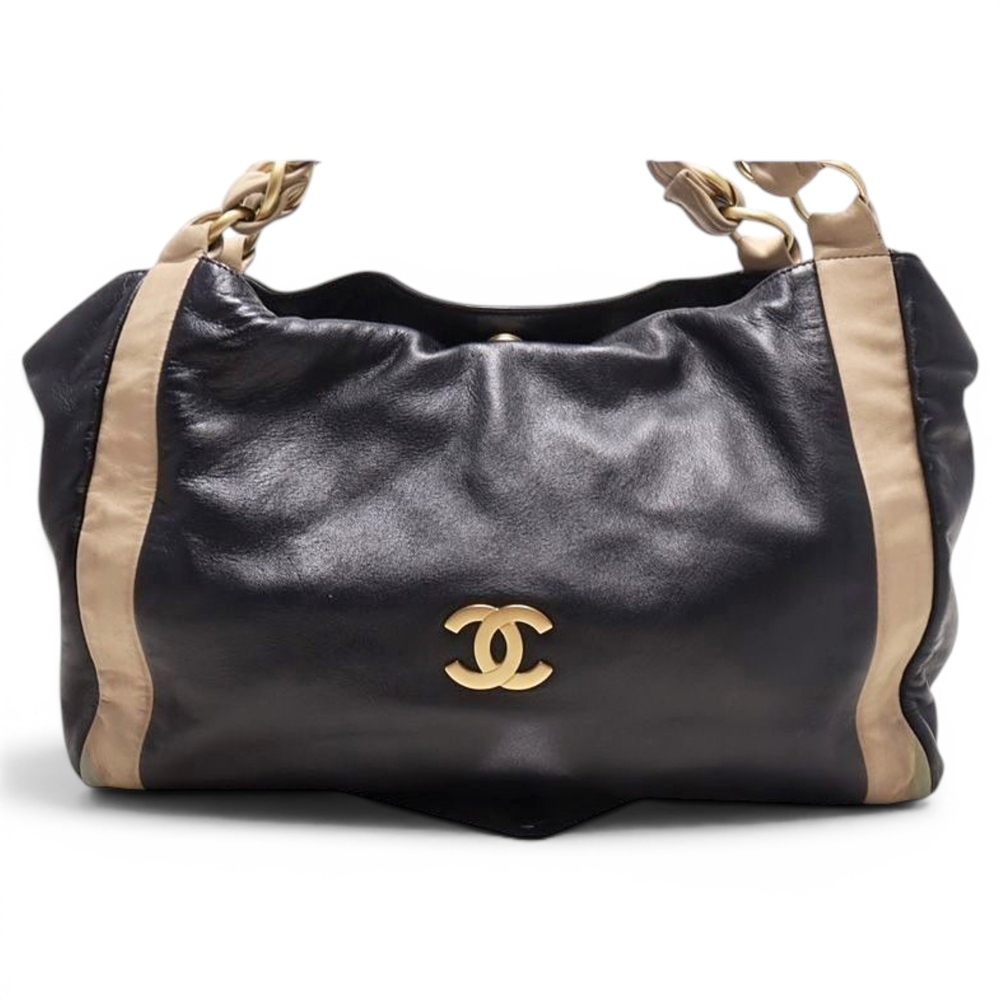 Leather tote