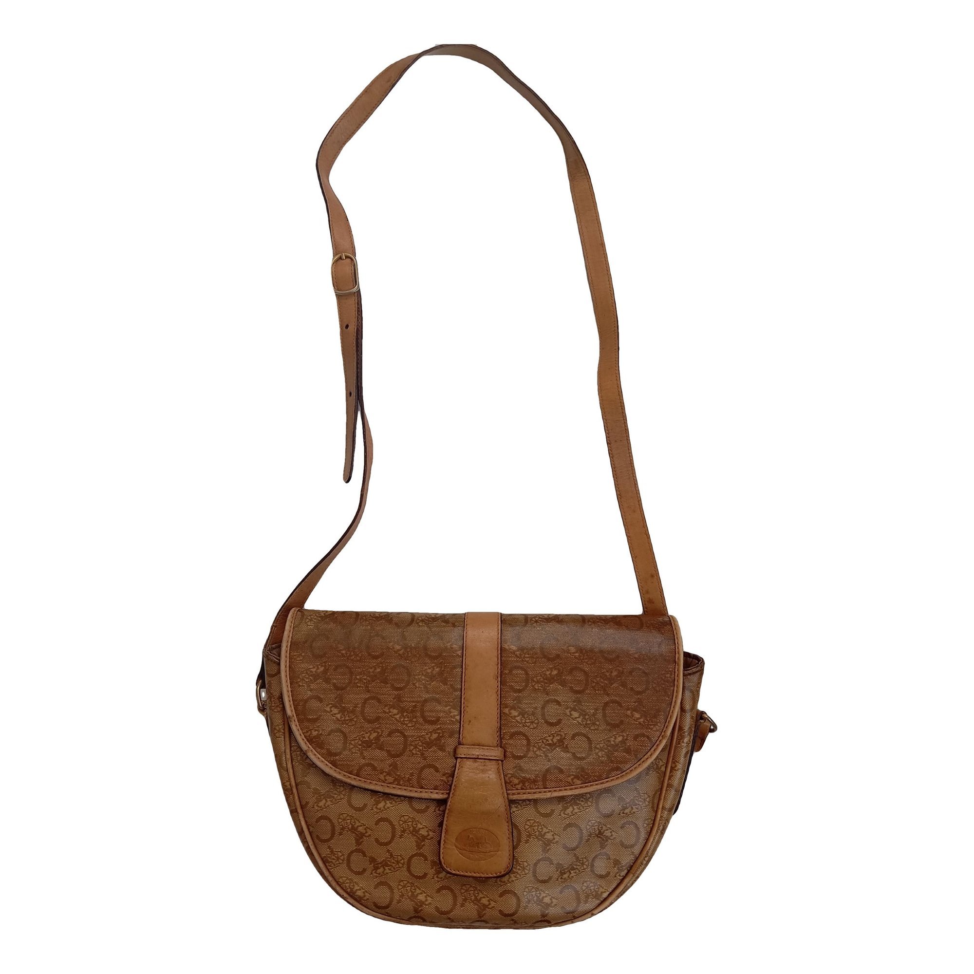 Classic leather crossbody bag
