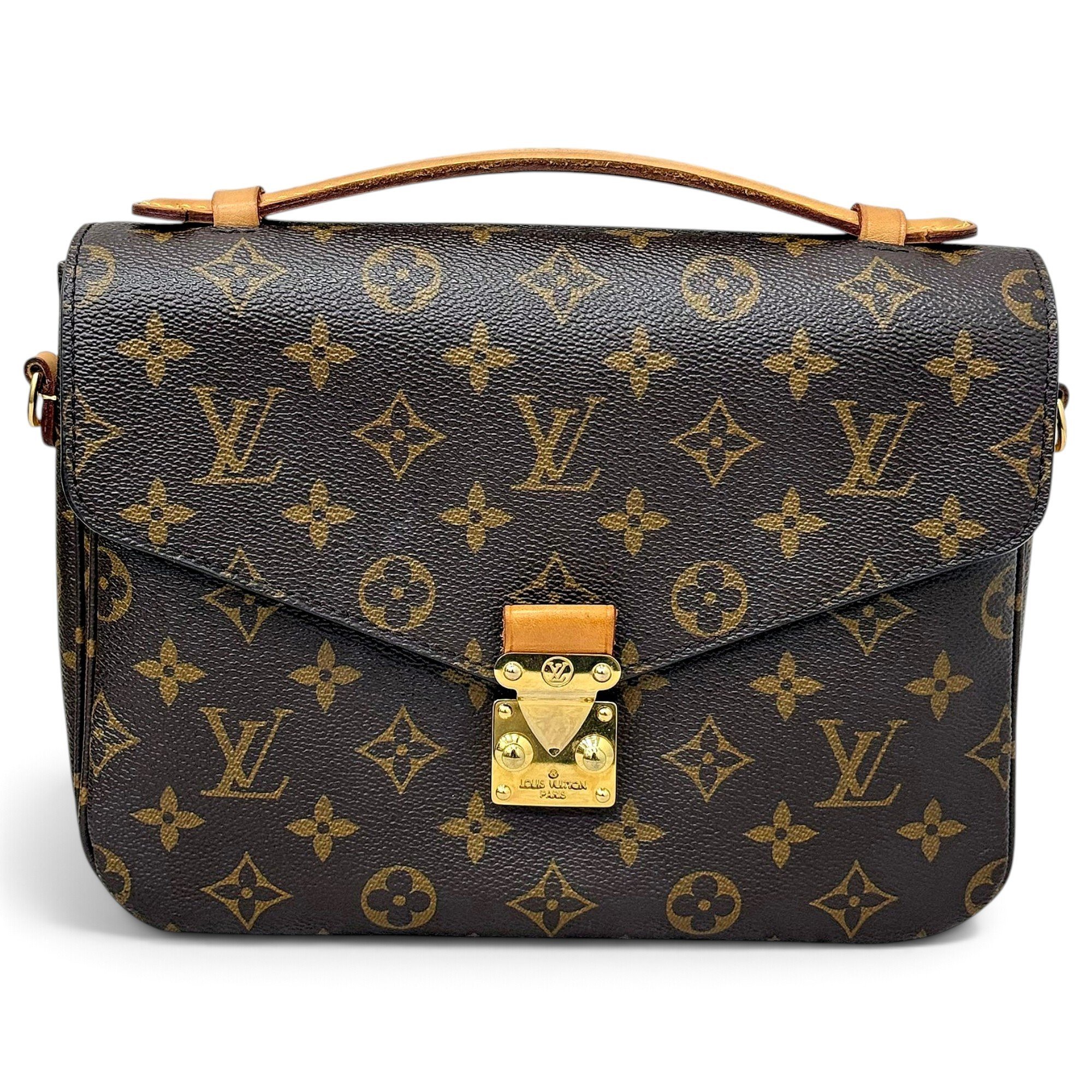 Metis leather handbag