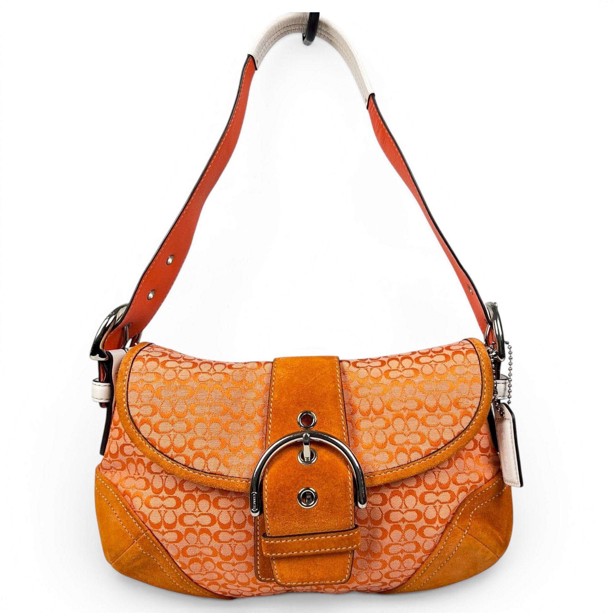 Signature Sufflette leather handbag
