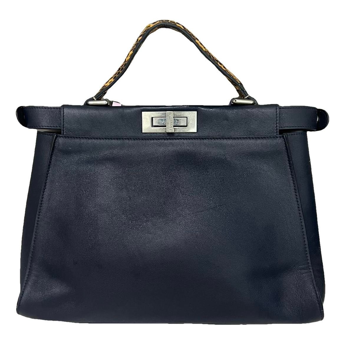 Leather handbag