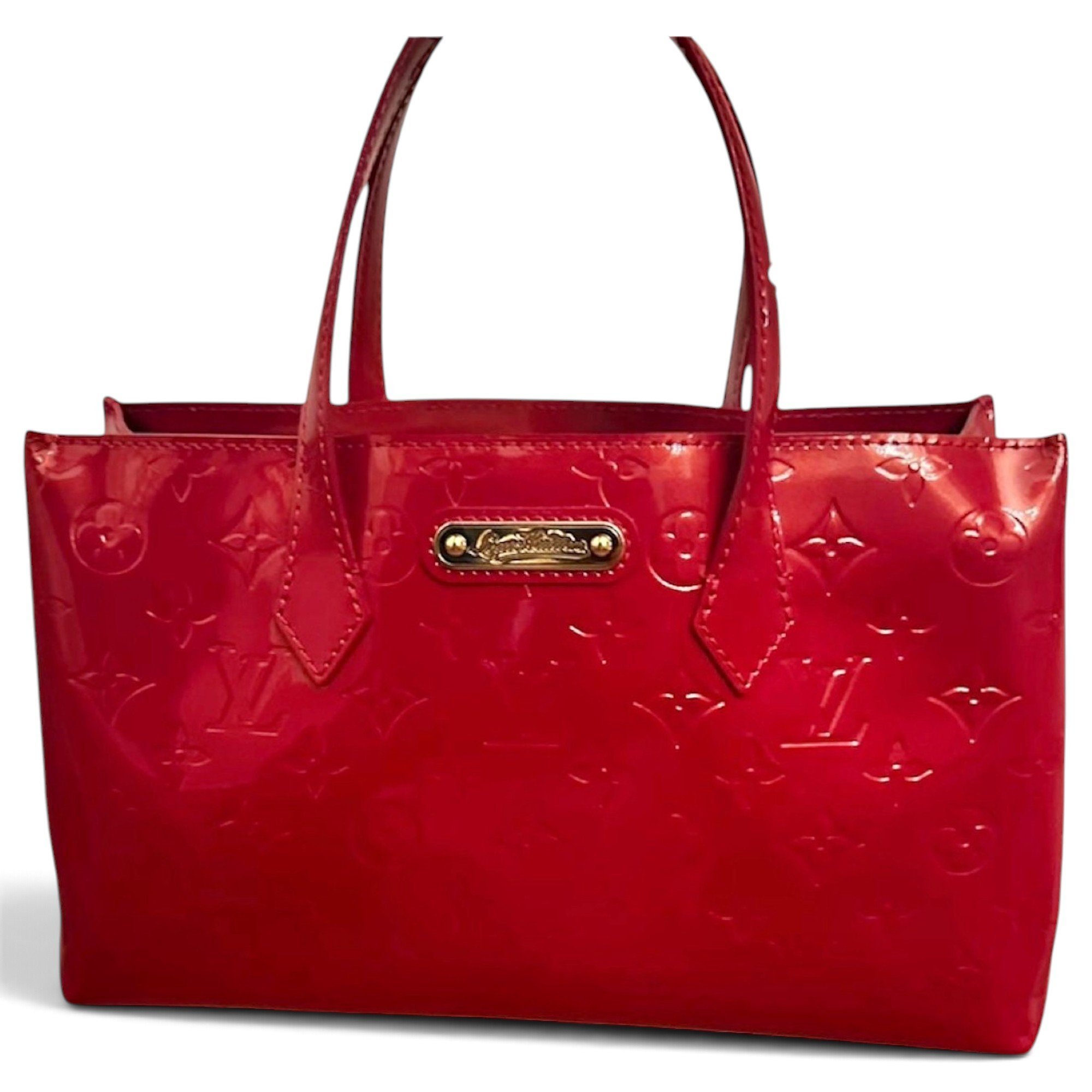 Wilshire patent leather tote