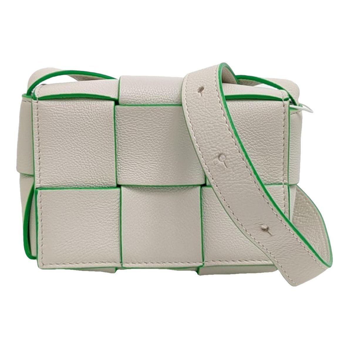 Cassette leather crossbody bag