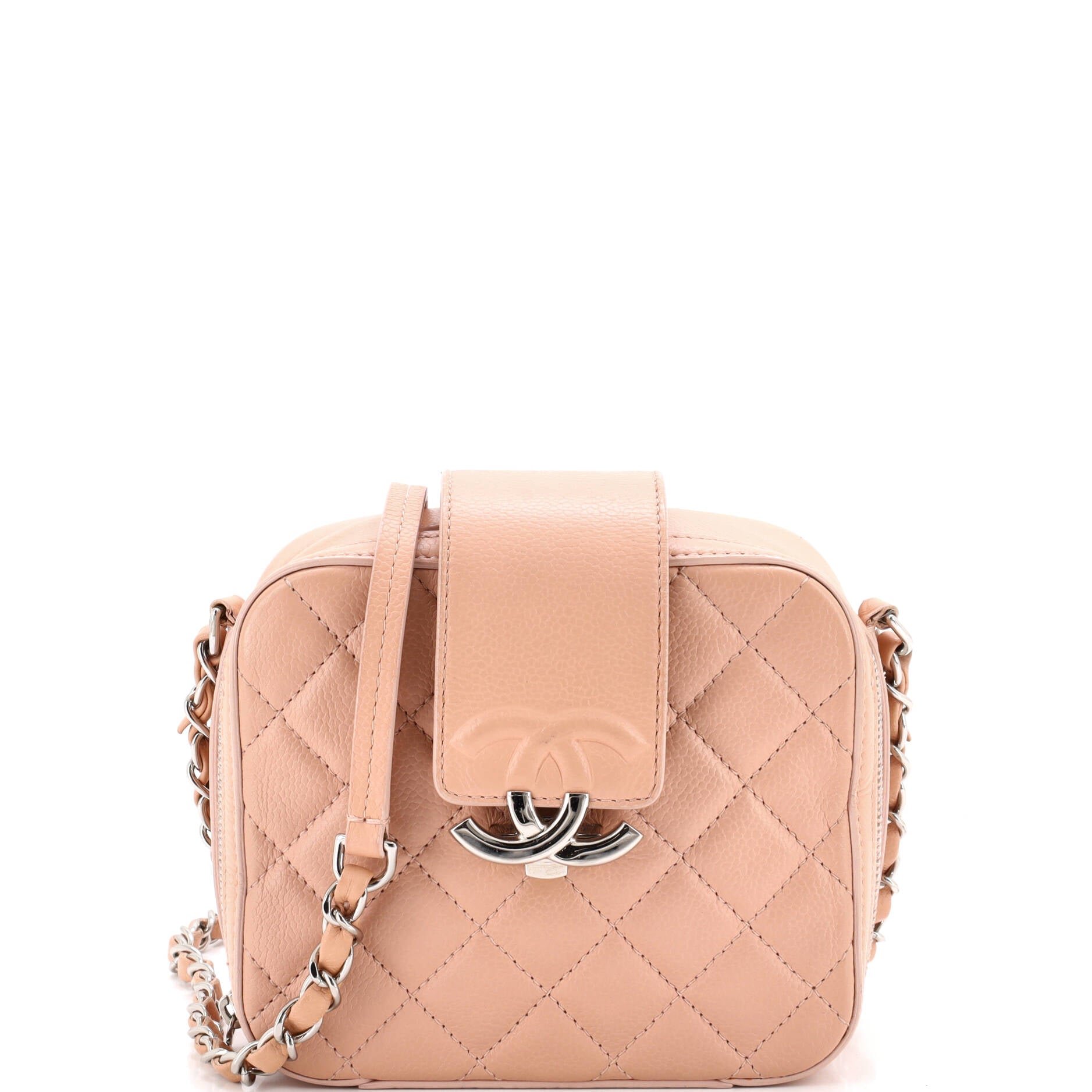 CC Box Camera Bag Quilted Lambskin Mini
