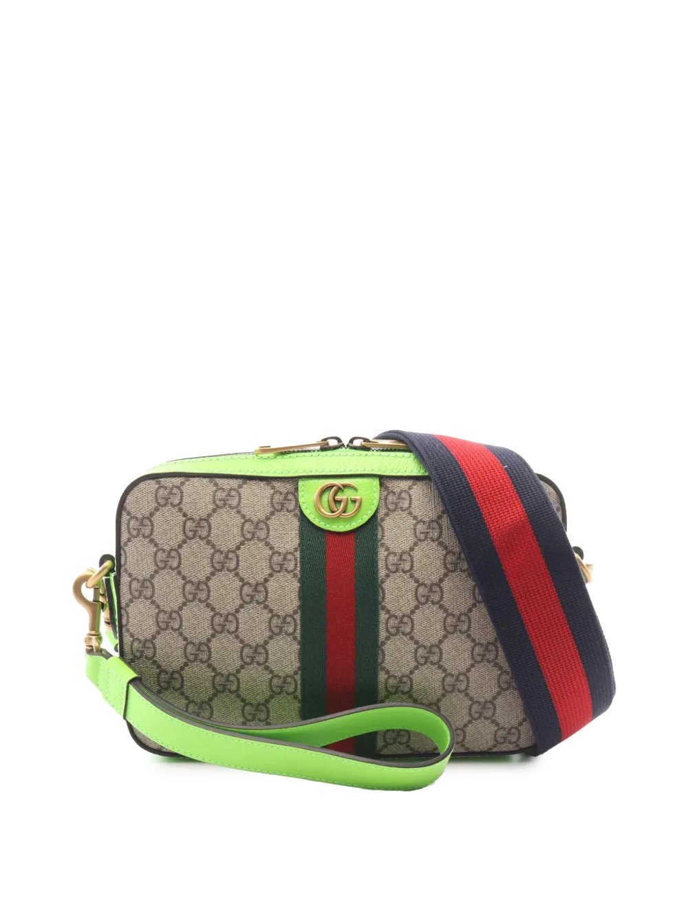 2016-2026 Small GG Supreme Web Ophidia crossbody bag