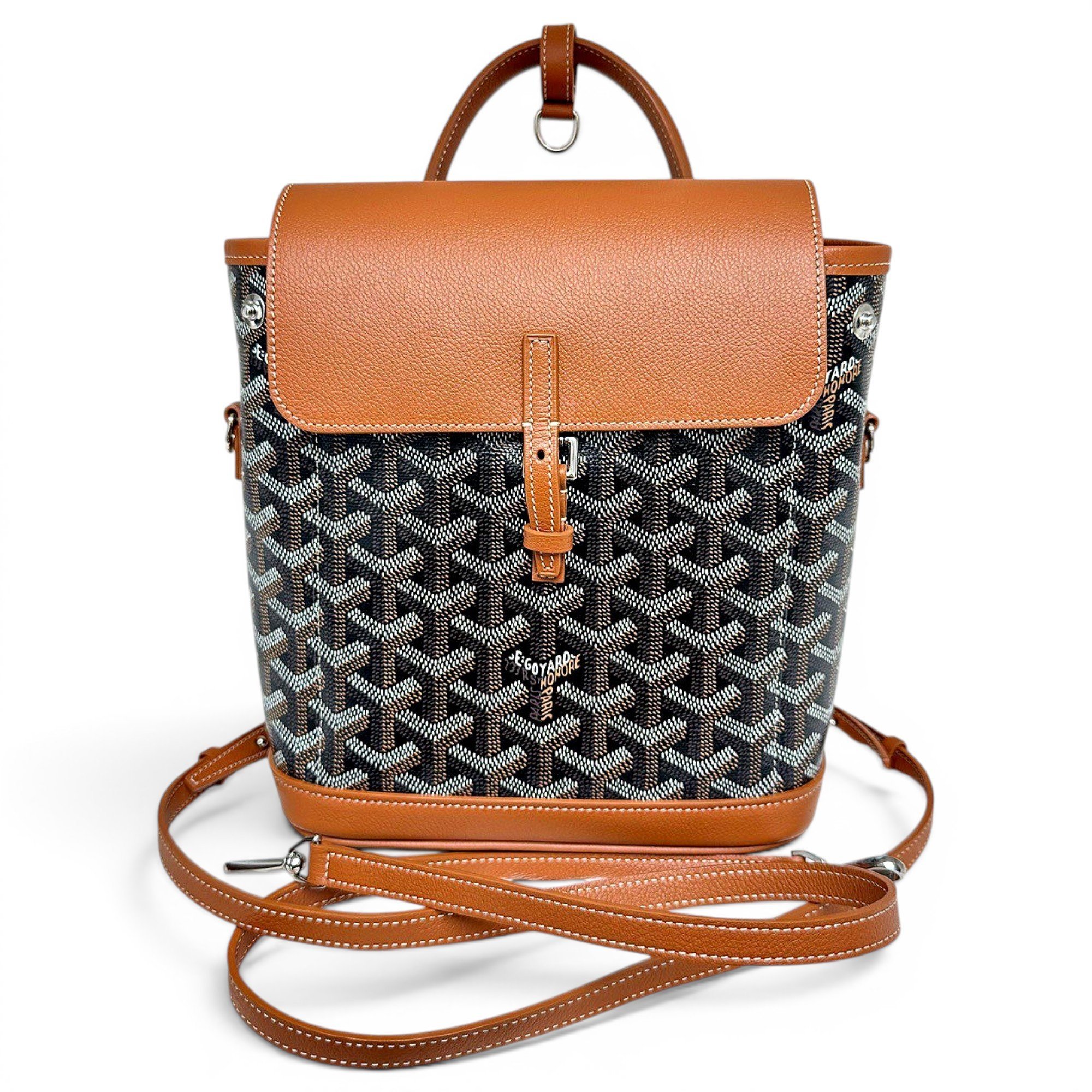 L’Alpin leather backpack