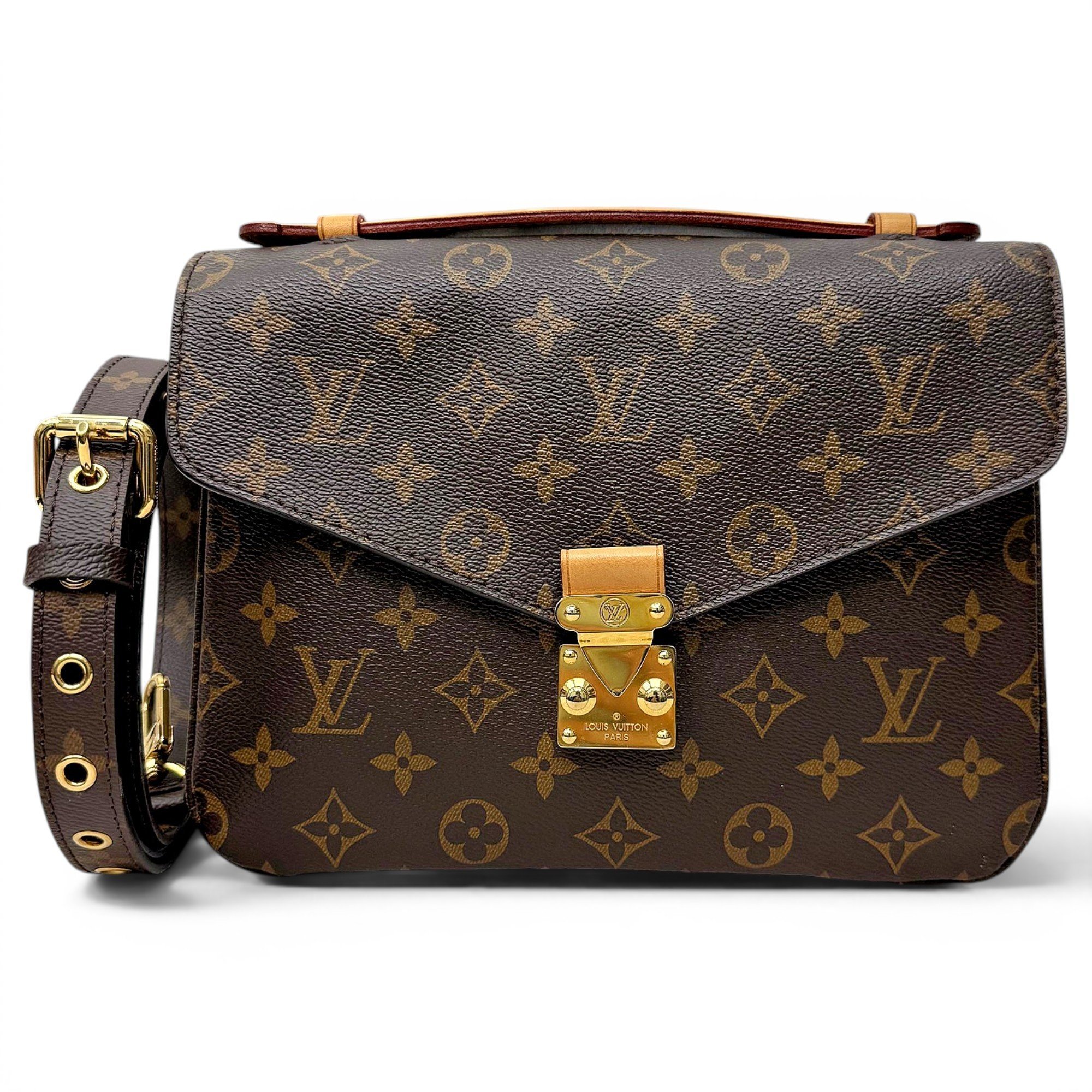 Metis leather handbag