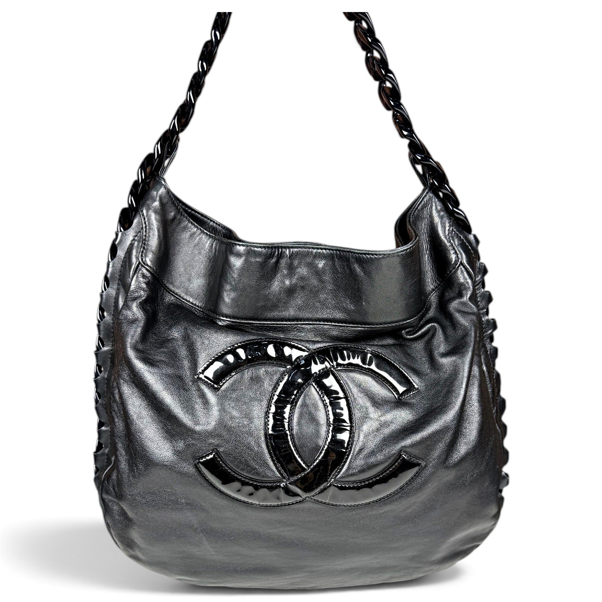 Leather crossbody bag