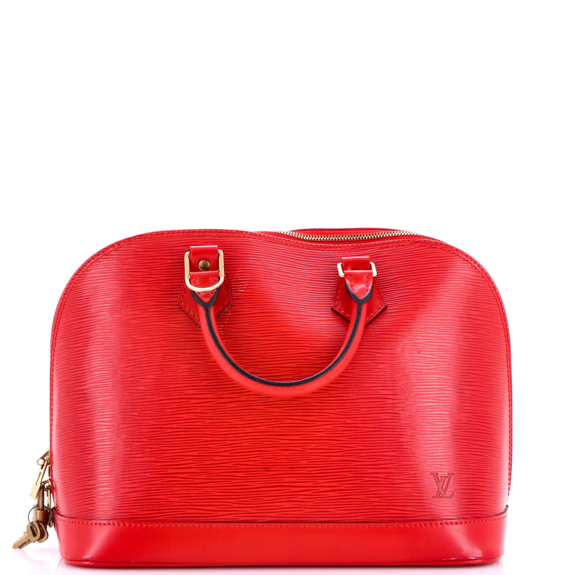 Vintage Alma Handbag Epi Leather PM