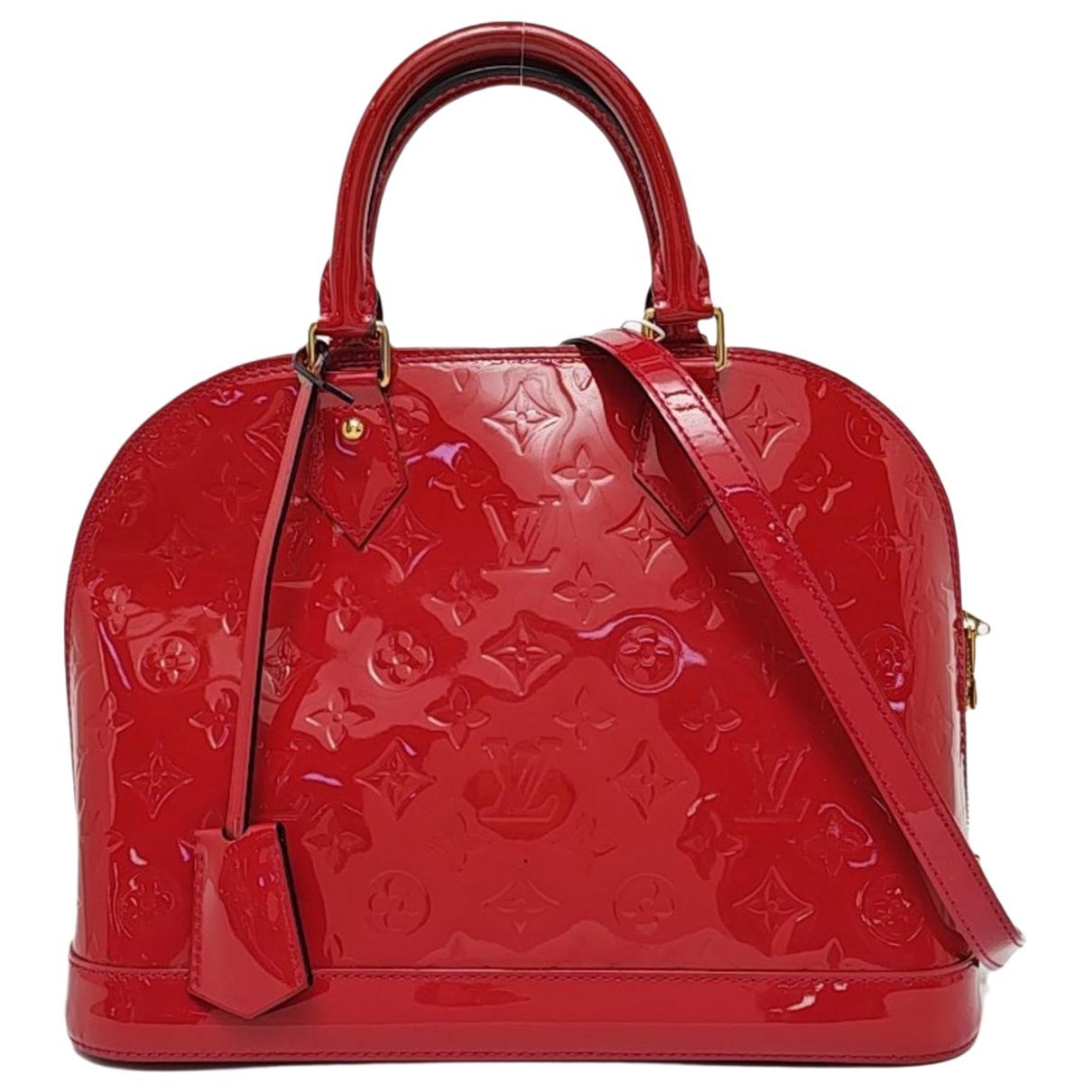 Alma patent leather handbag