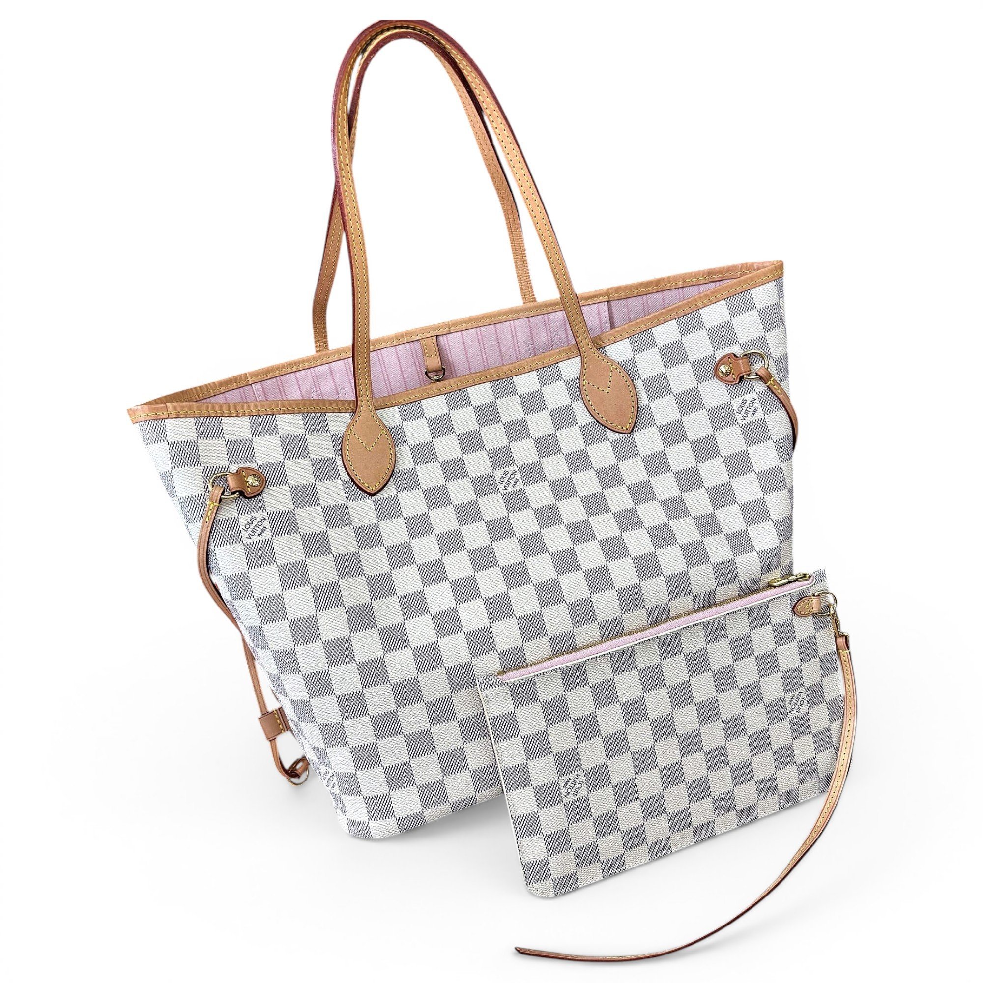 Neverfull leather handbag