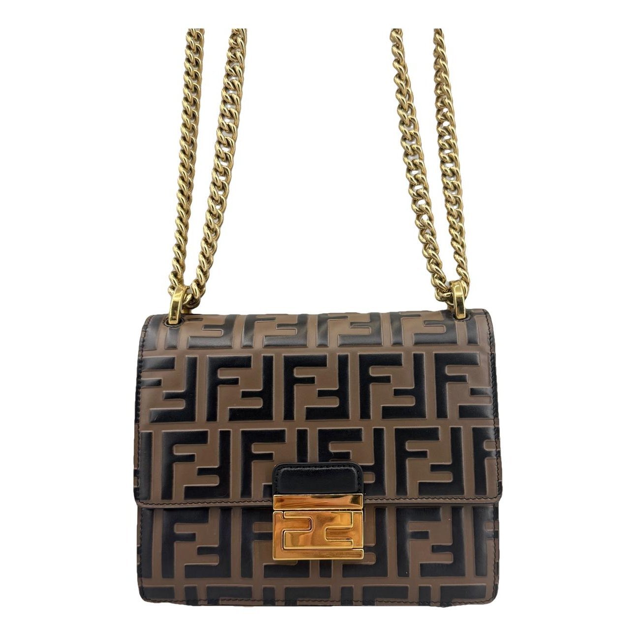 Kan U leather handbag