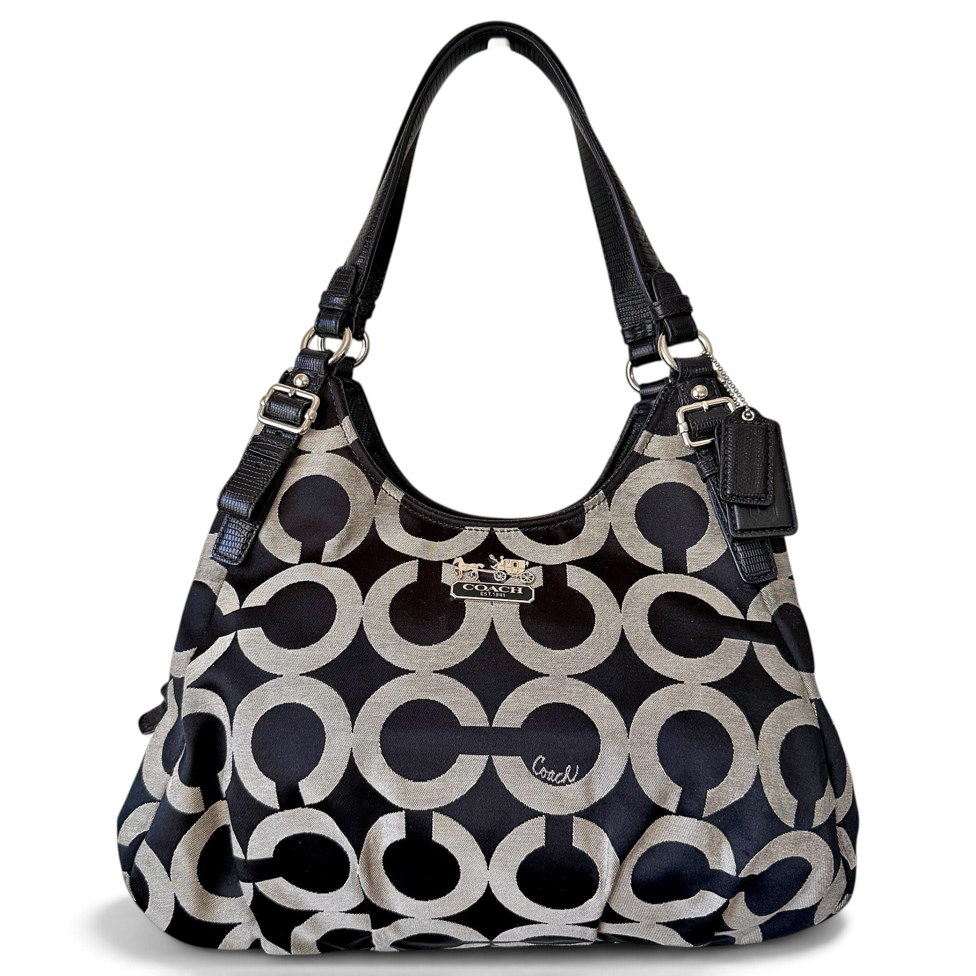 Coach Signature Sufflette cloth handbag