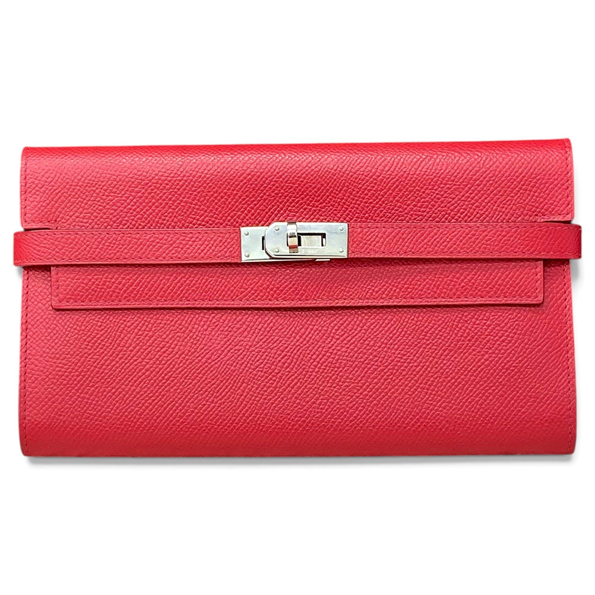 Kelly to go leather clutch bag