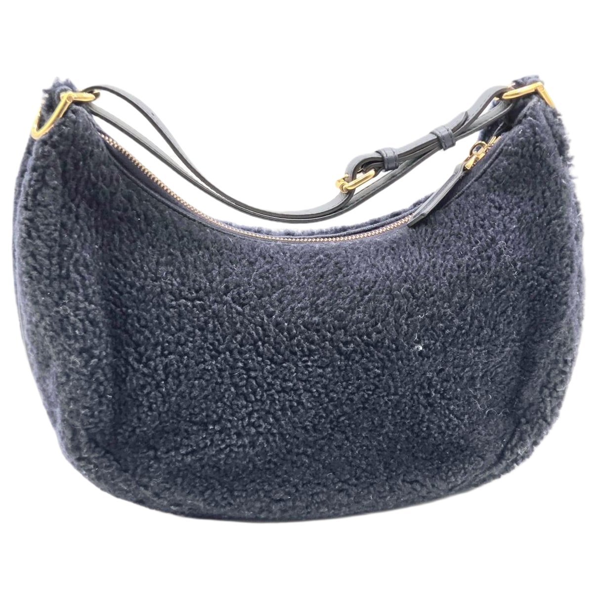 Fendigraphy leather handbag