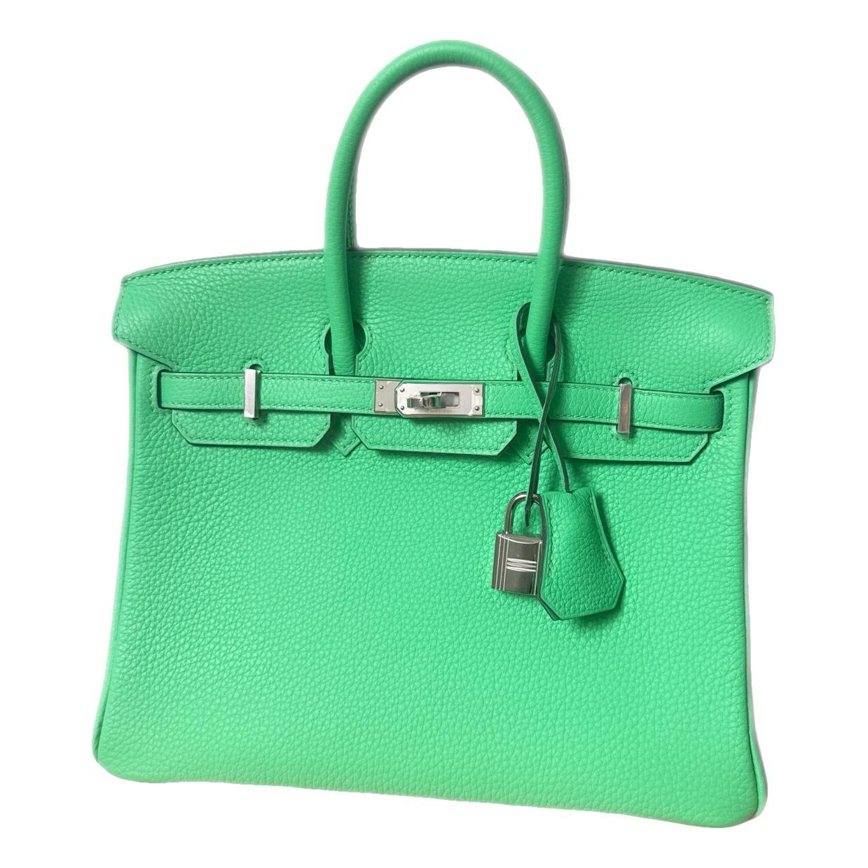 Birkin 25 leather handbag