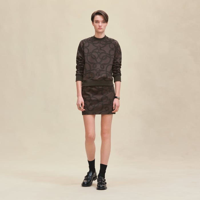 Gris Charbon "Palefroi Remix" Miniskirt