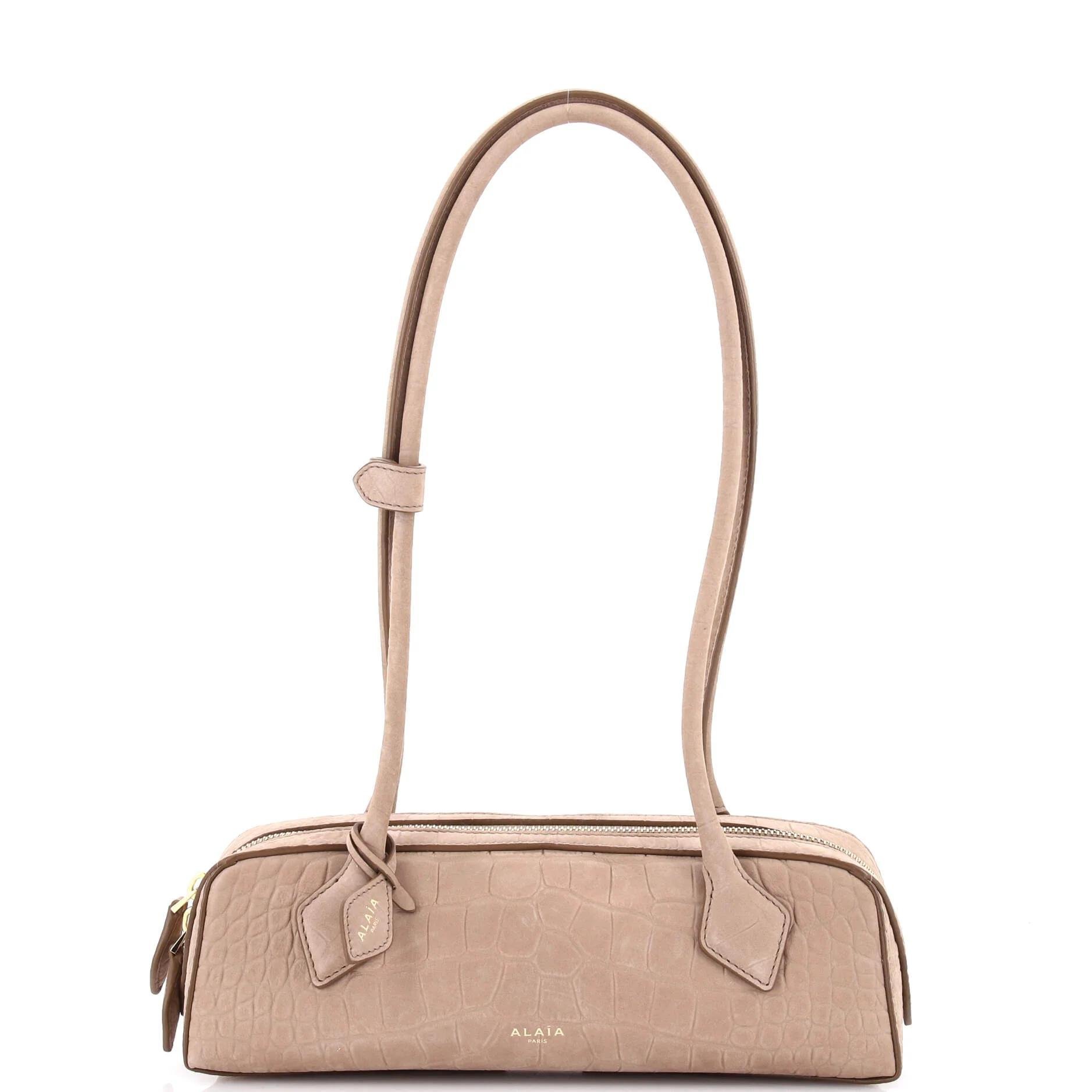 Alaia Le Teckel leather handbag