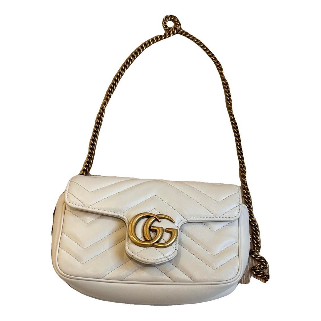 GG Marmont Flap leather crossbody bag